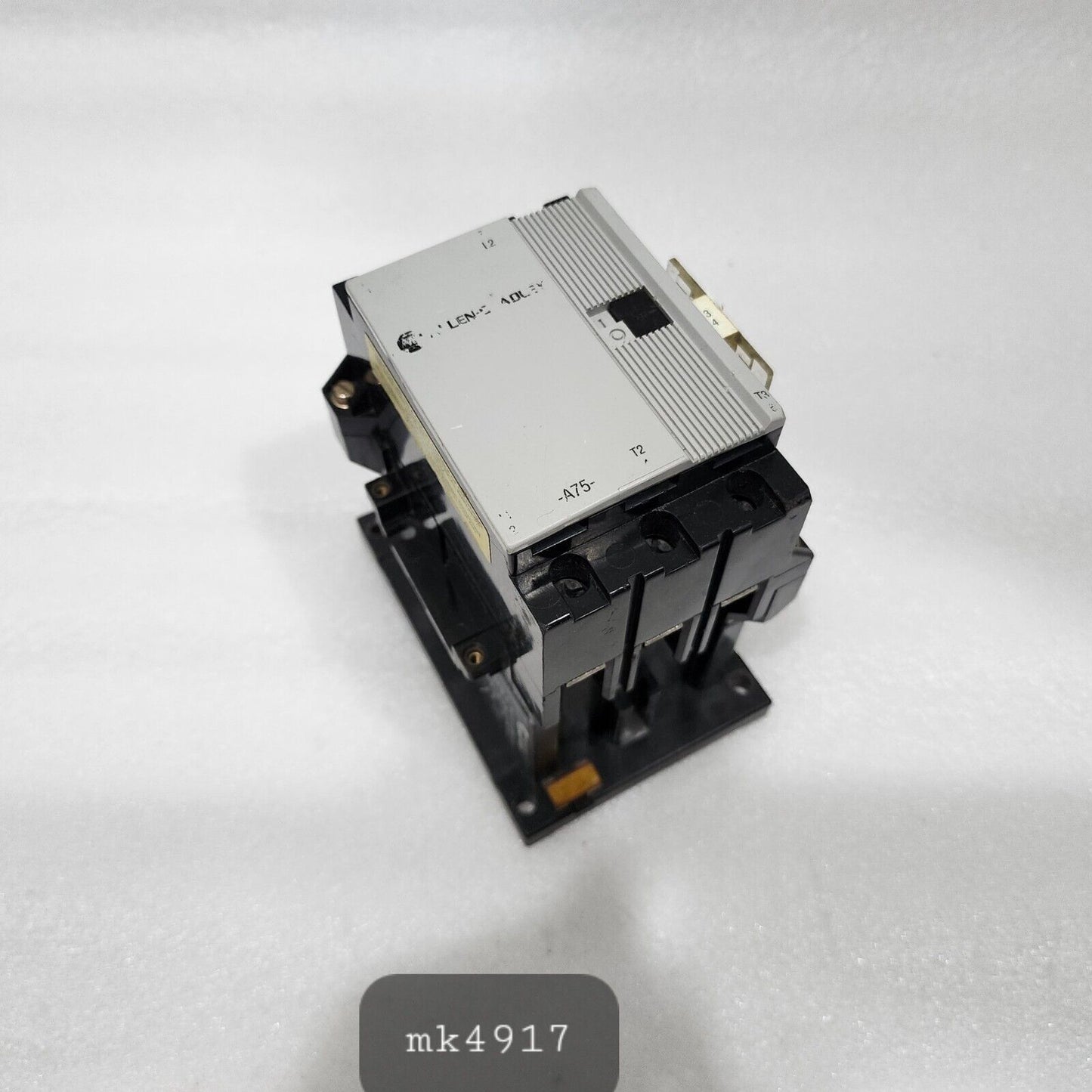 ALLEN BRADLEY 100-A75N-3 MAGNETIC CONTACTOR RELAY SERIES C 75A COIL VOLTAGE