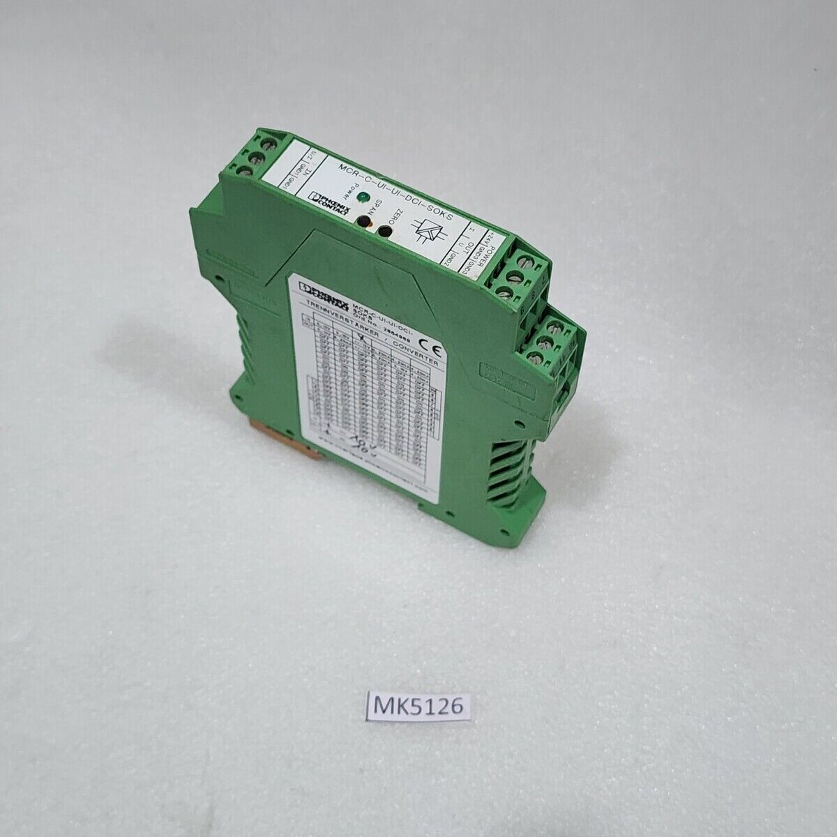PHOENIX CONTACT MCR-C-UI-UI-DCI-SOKS SIGNAL CONDITIONER 2864969