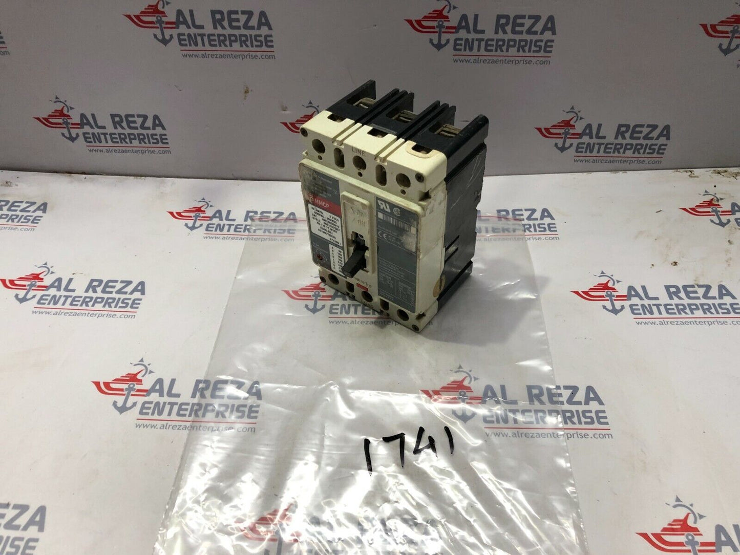 CUTLER HAMMER HMCP CIRCUIT BREAKER HMCP030H1C 30AMP 3POLE 600VAC/250VDC