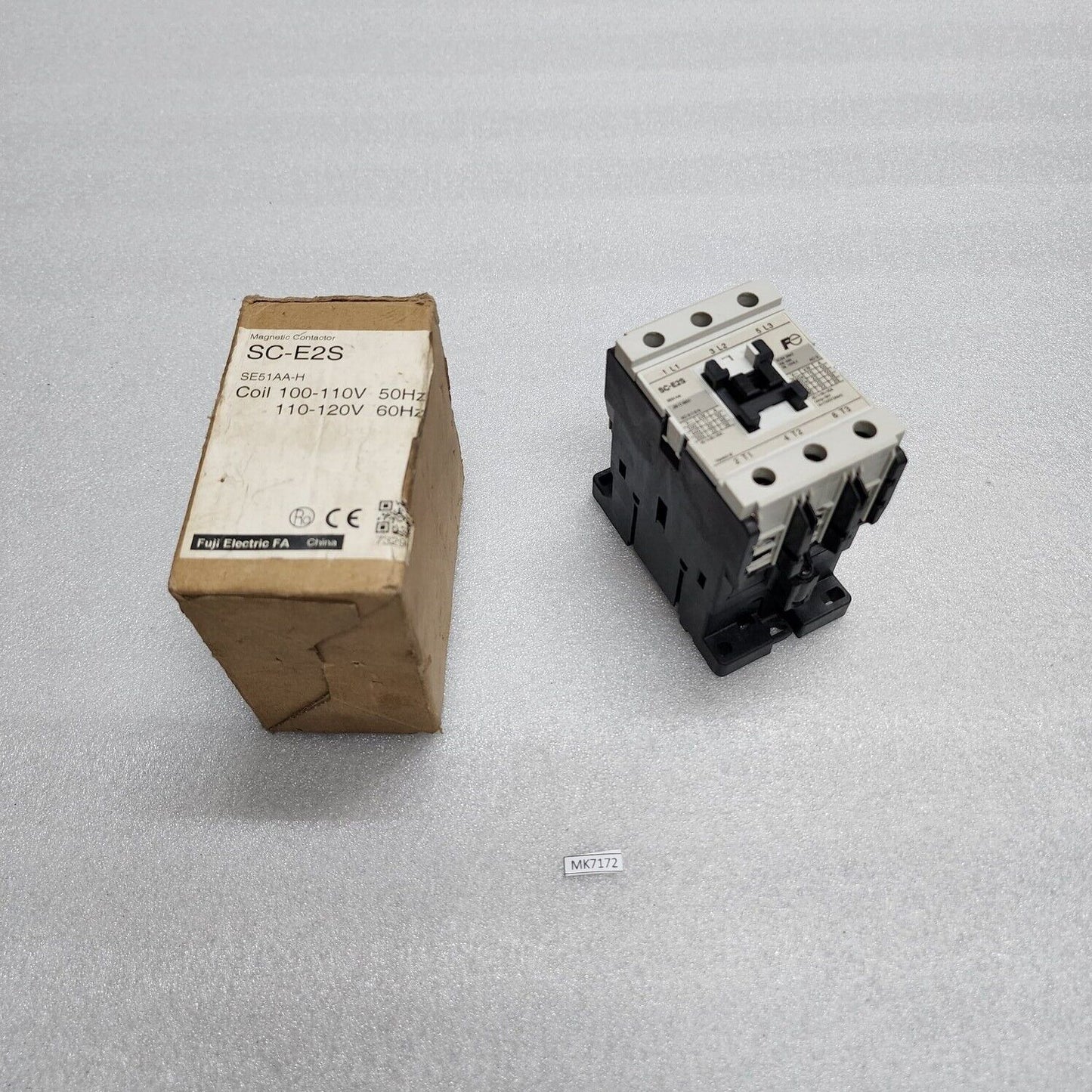 FUJI ELECTRIC SC-E2S MAGNETIC CONTACTOR SE51AA 100-120V