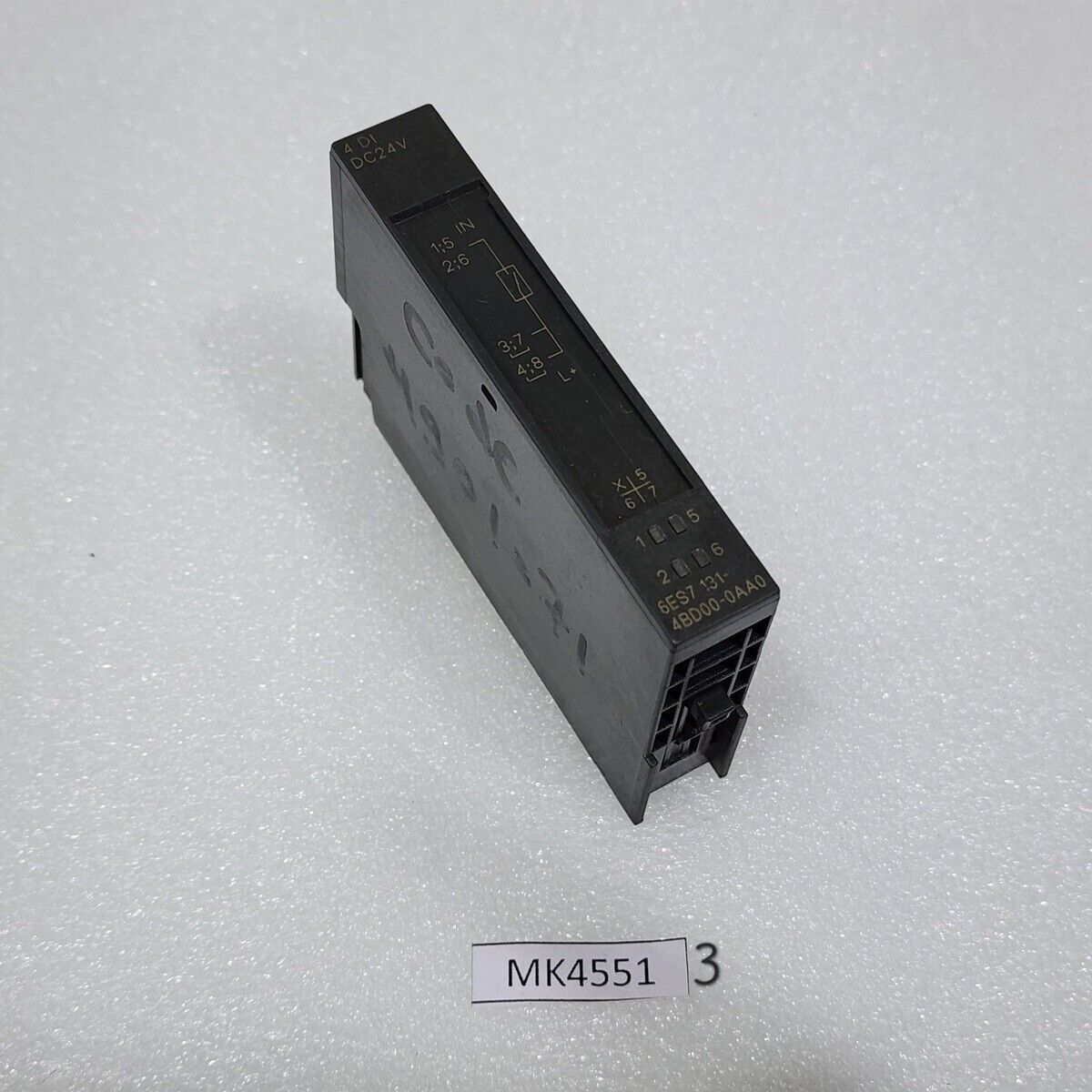 SIEMENS 6ES7 131-4BD00-0AA0 4CH DIGITAL INPUT MODULE