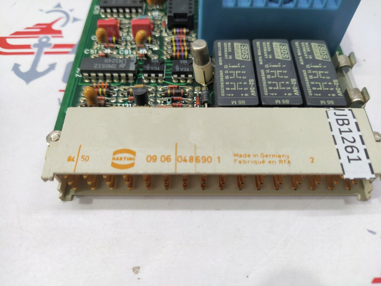 AUER ED 090 ASSY NO A 0724-001 AUSG-6 SMD ALARM CONTROLLER CARD