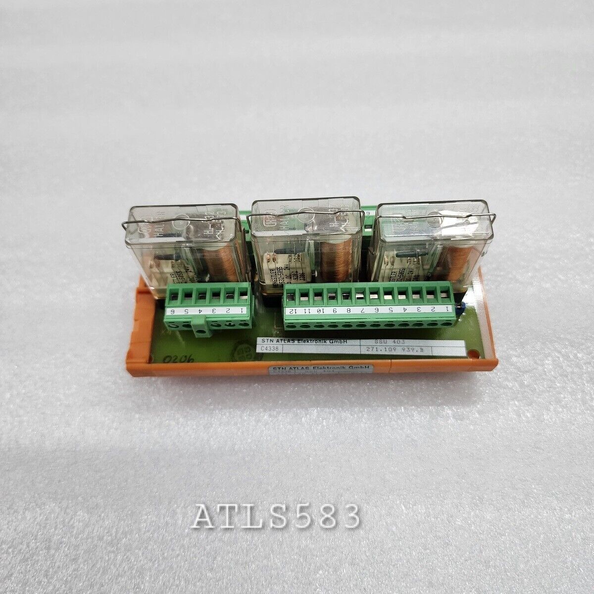STN ATLAS ELEKTRONIK SSU 403 INTERFACE MODULE 271.109 939.B SSU404 271.138 717