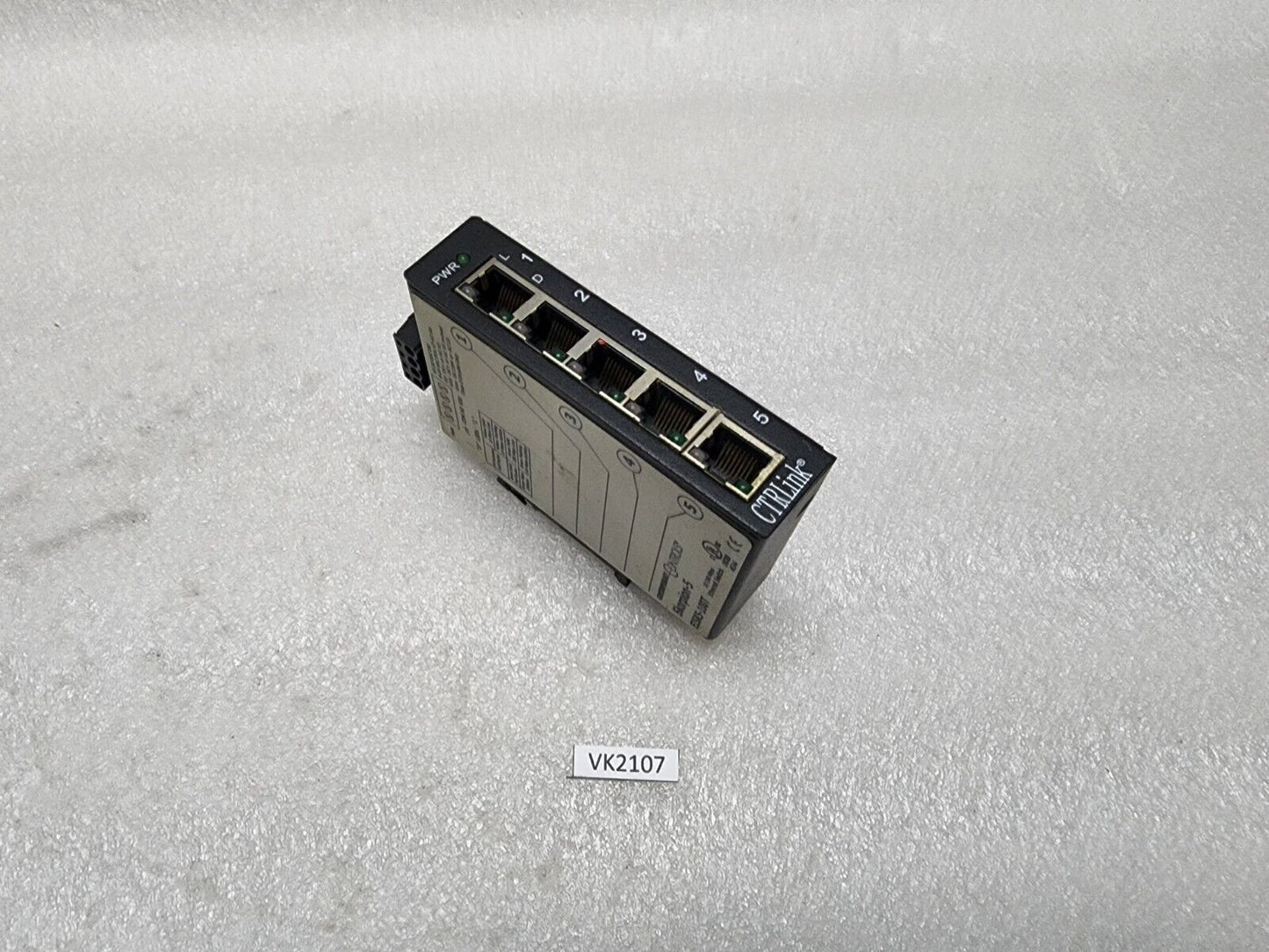 CONTEMPORARY CONTROLS SKORPION-5 10/100 MBPS ETHERNET SWITCH EISK5-100T