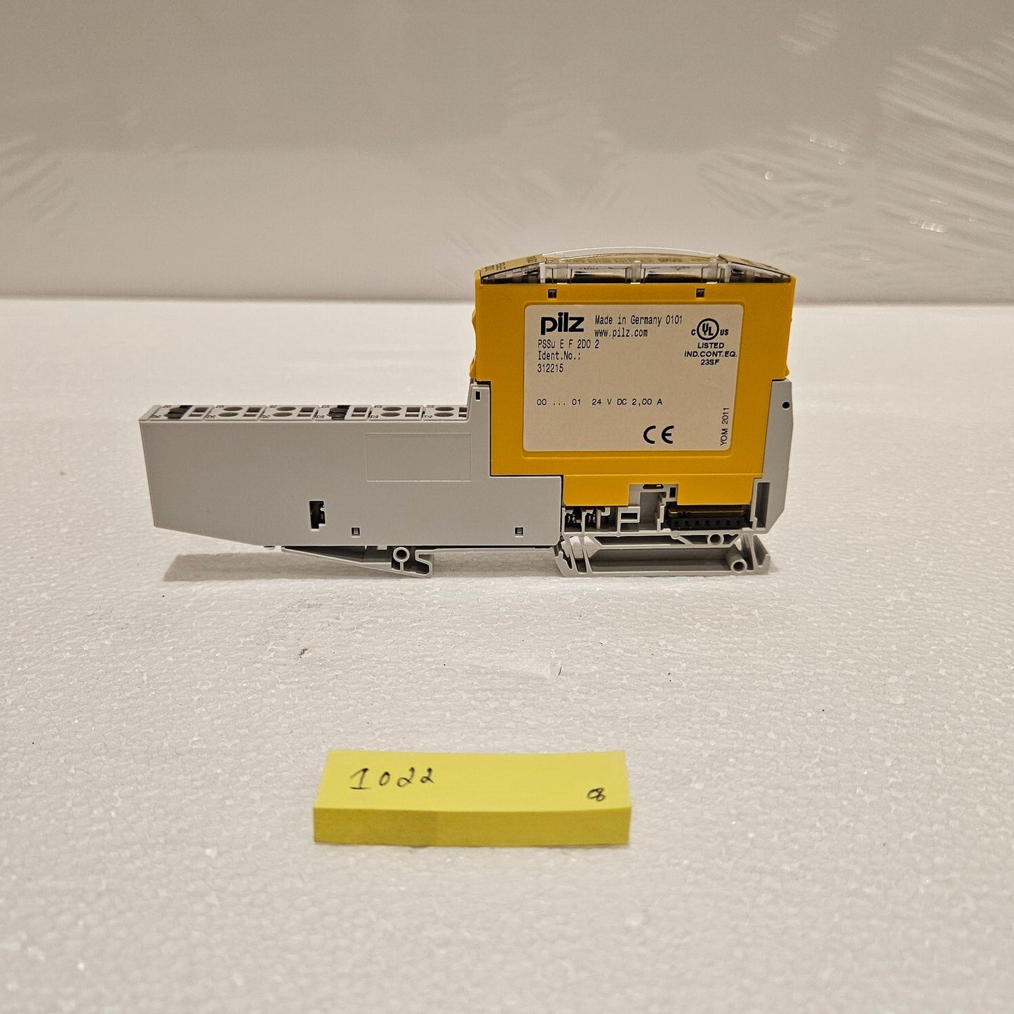 PILZ PSSU E F 2DO 2 SAFE I/O MODULE 312215 LOT OF 4 UNIT