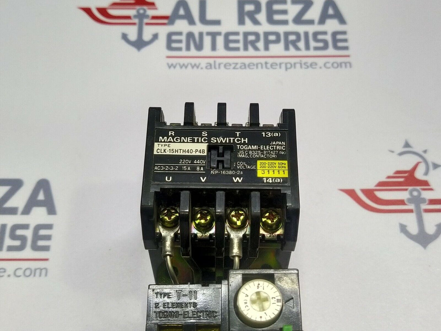 Togami Electric CLK-15HTH40-P4B Magnetic Switch 220-440V