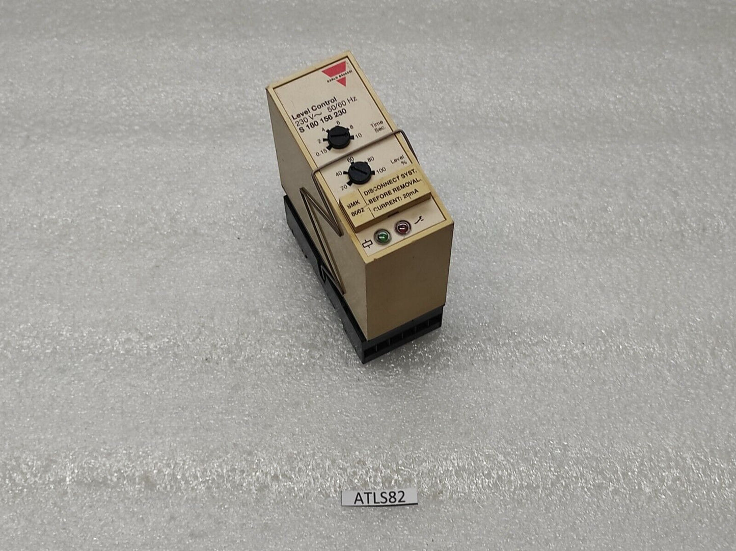 Electromatic S 180 156 230 Level Control 230V AC Carlo Gavazzi S180156230