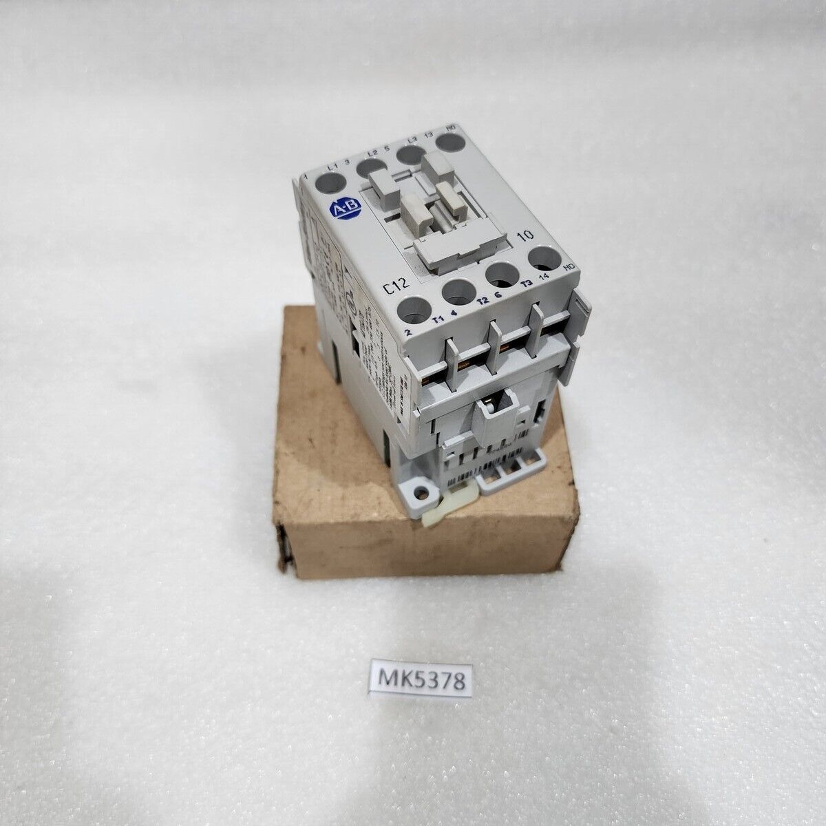 ALLEN BRADLEY CAT 100-C12-10 SER A MAGNETIC CONTACTOR COIL VOLTAGE 48V