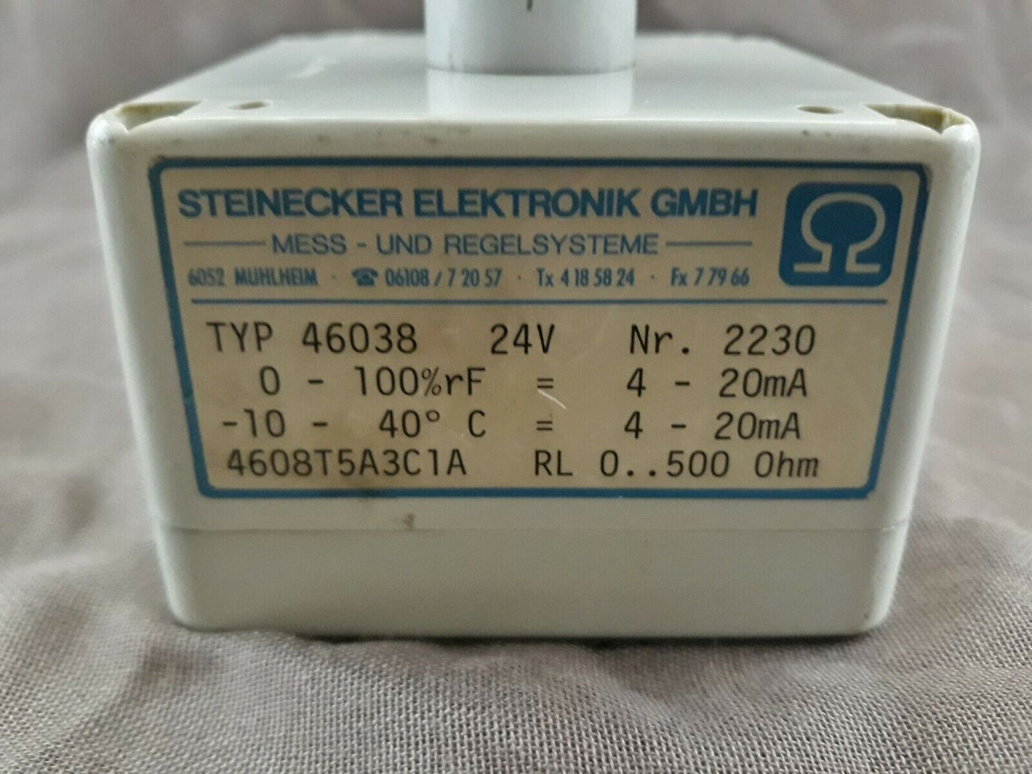Steinecker Elektronik Transmitter Type 454 AIS Hygromess Digital Transmitter 460