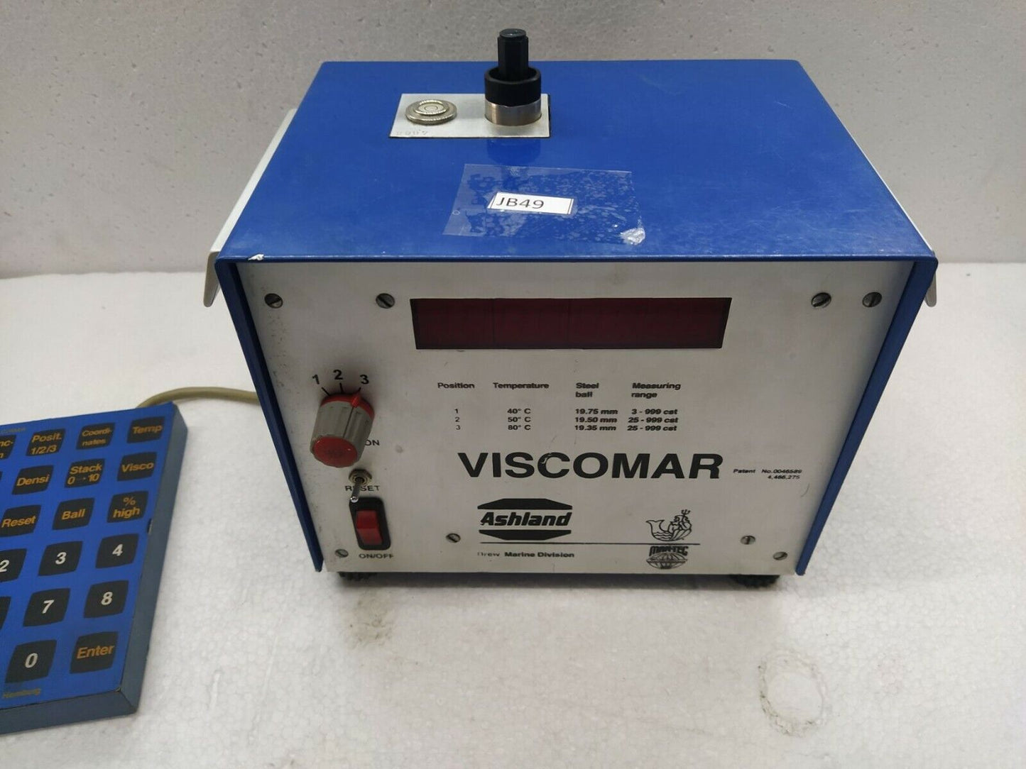 Martek Viscomar 0046589 Temperature Sensor Ashland