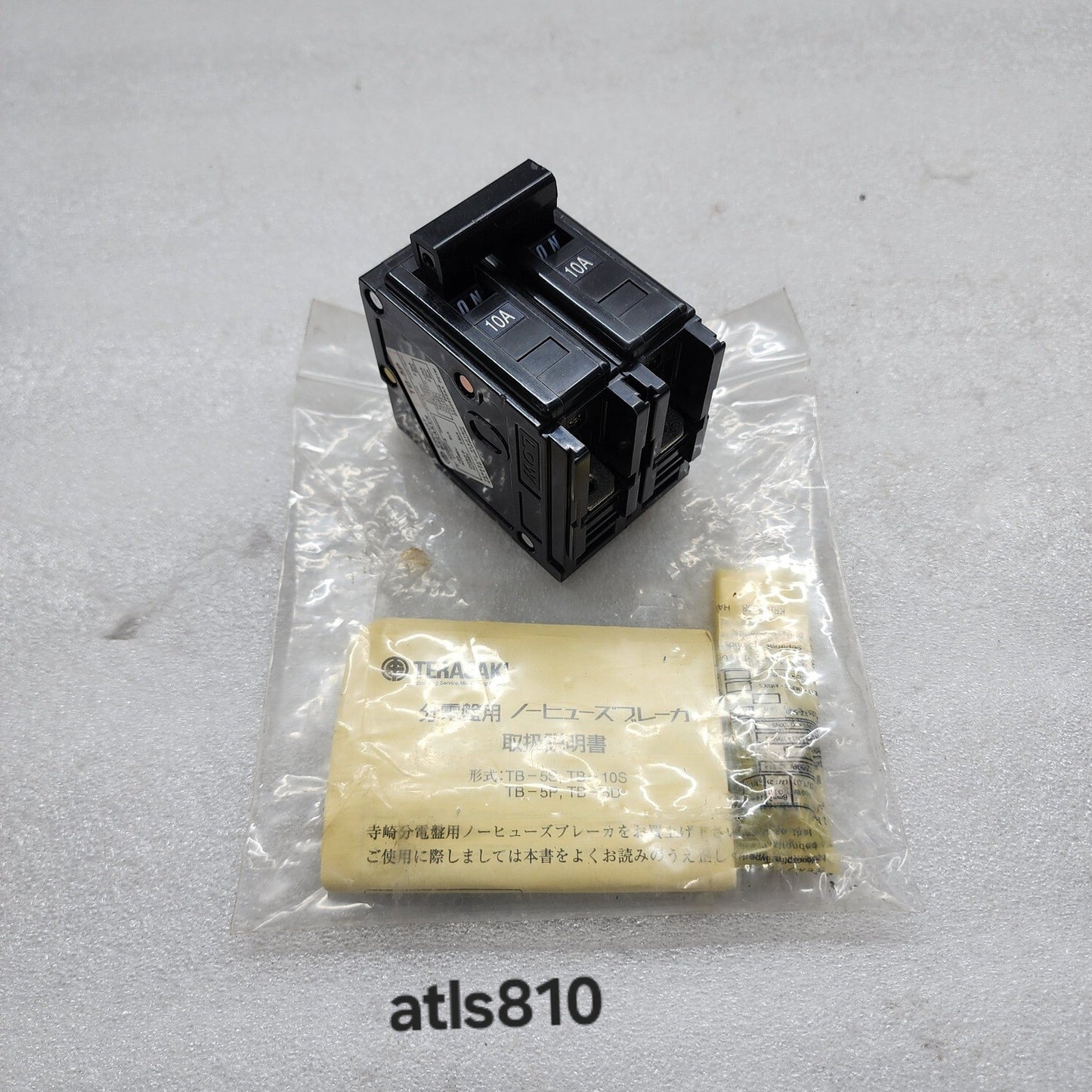 TERASAKI TB-5P 2-POLE BREAKER 10A