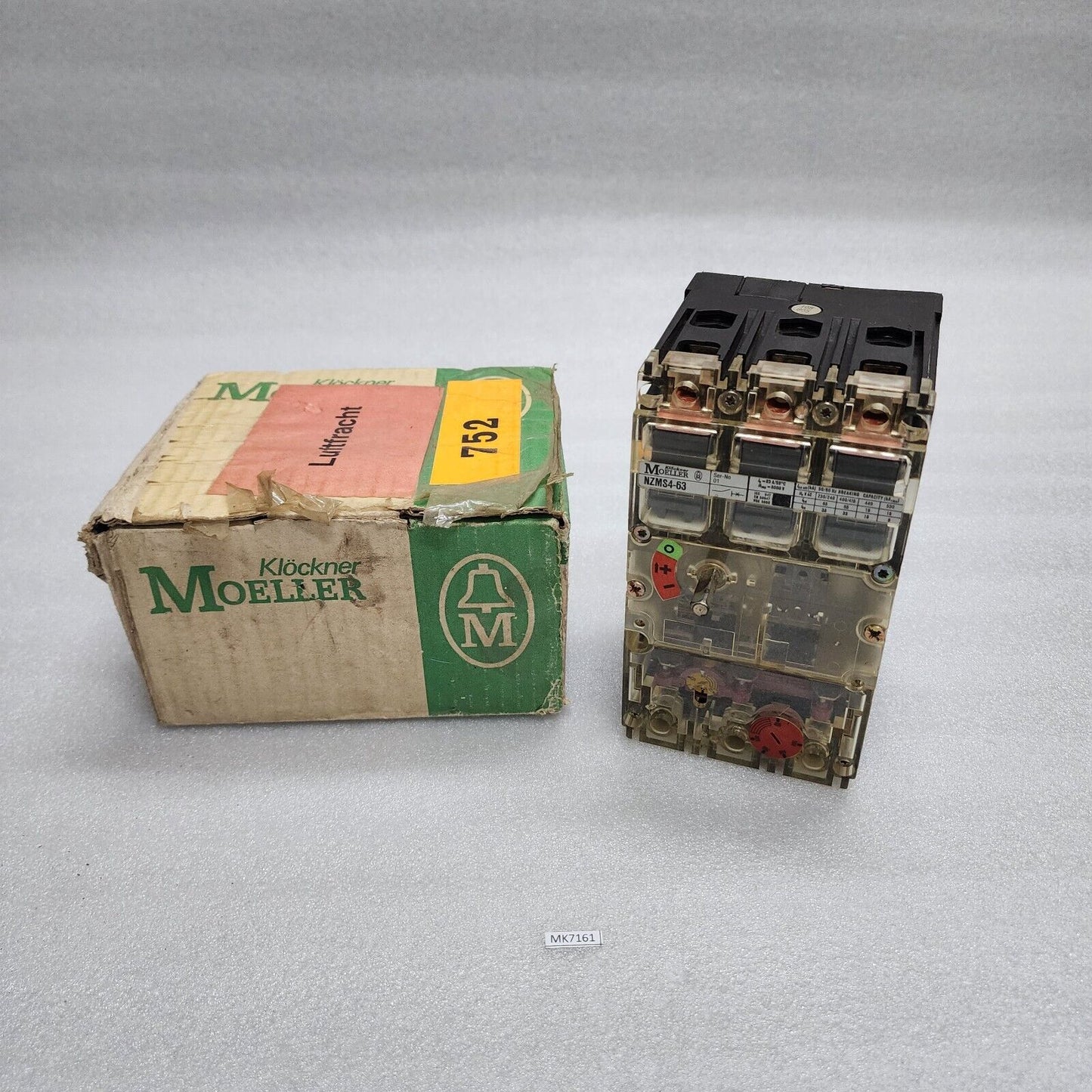 MOELLER NZMS4-63 3-POLE CIRCUIT BREAKER
