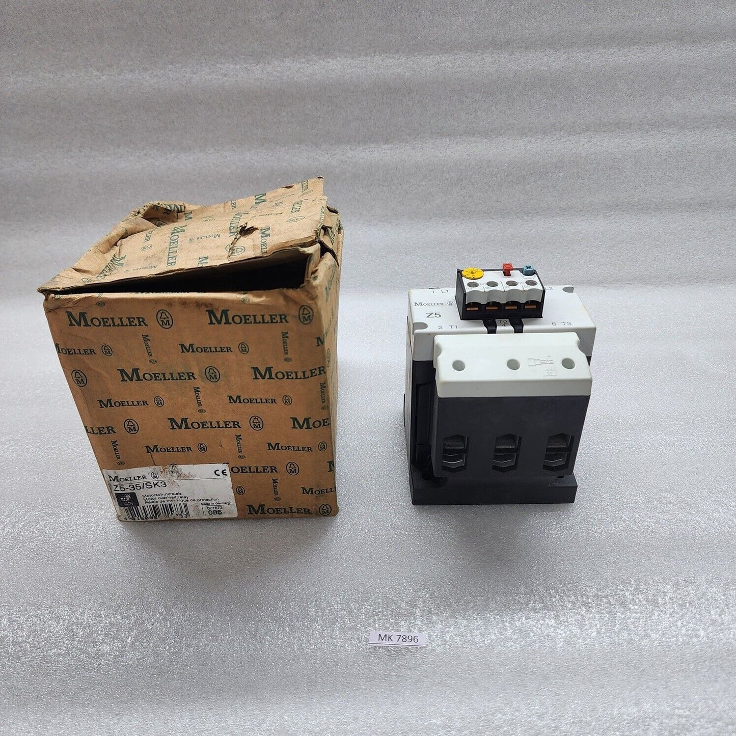 MOELLER Z5-35/SK3 THERMAL OVERLOAD RELAY 25-35A