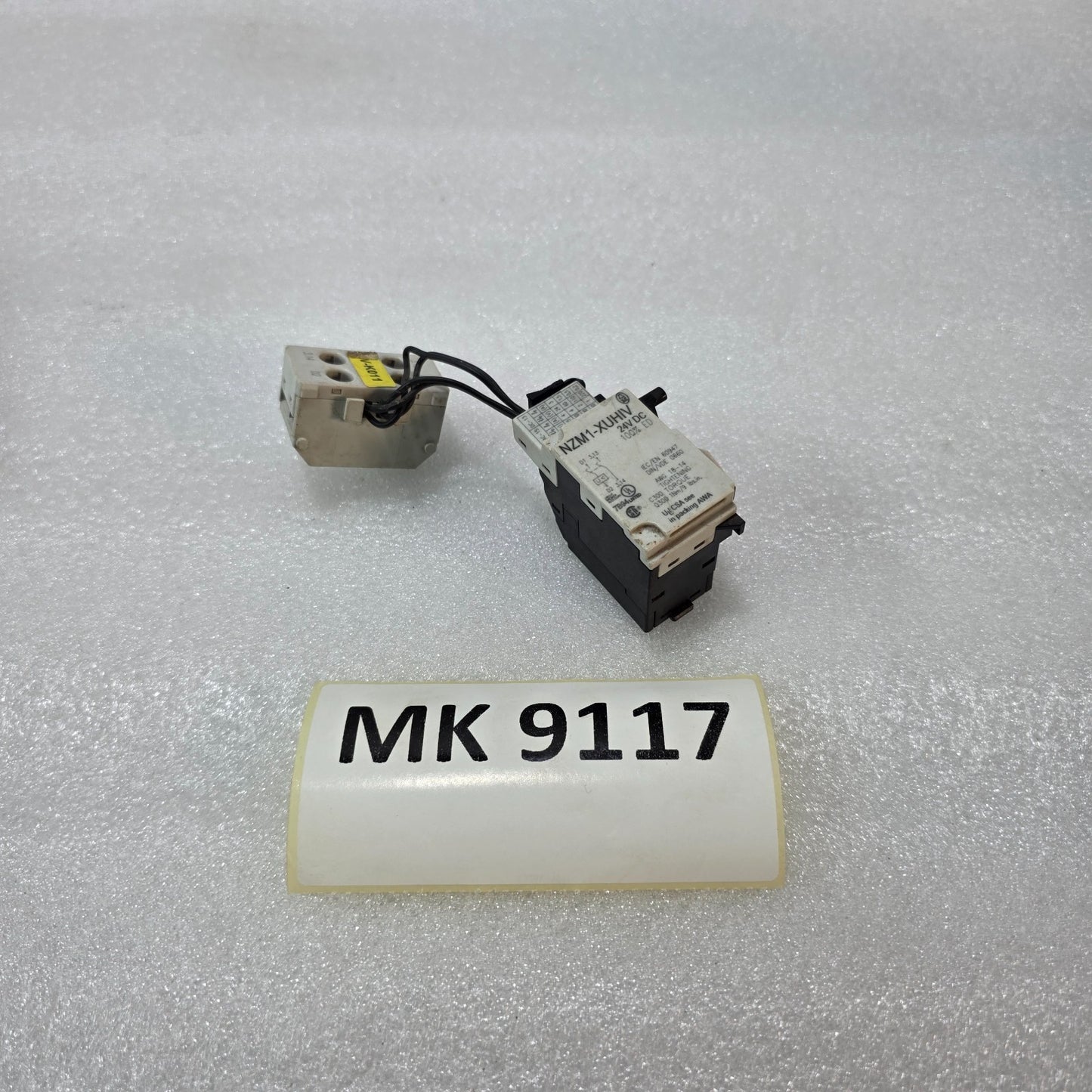 MOELLER NZM1-XUHIV 24V DC UNDERVOLTAGE RELEASE FOR NZM1 CIRCUIT BREAKER