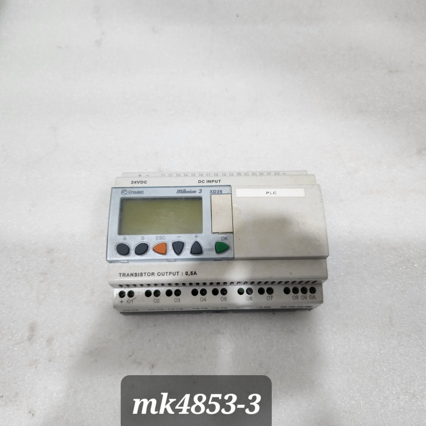 CROUZET XD26S MILLENIUM 3 SERIES PLC LOGIC MODULE 88970162