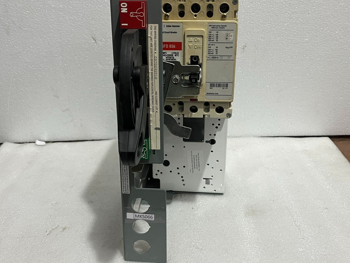 ALLEN BRADLEY CAT 2193FZ-AKC-32CM X CIRCUIT BREAKER FEEDER BUCKET HFD65K 15A