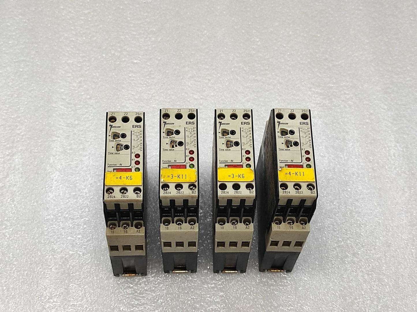 Janssen ERS Timer Relay E09 1030 0X3 110-240VAC/24V AC-DC/42-48V AC-DC 0.05S-300