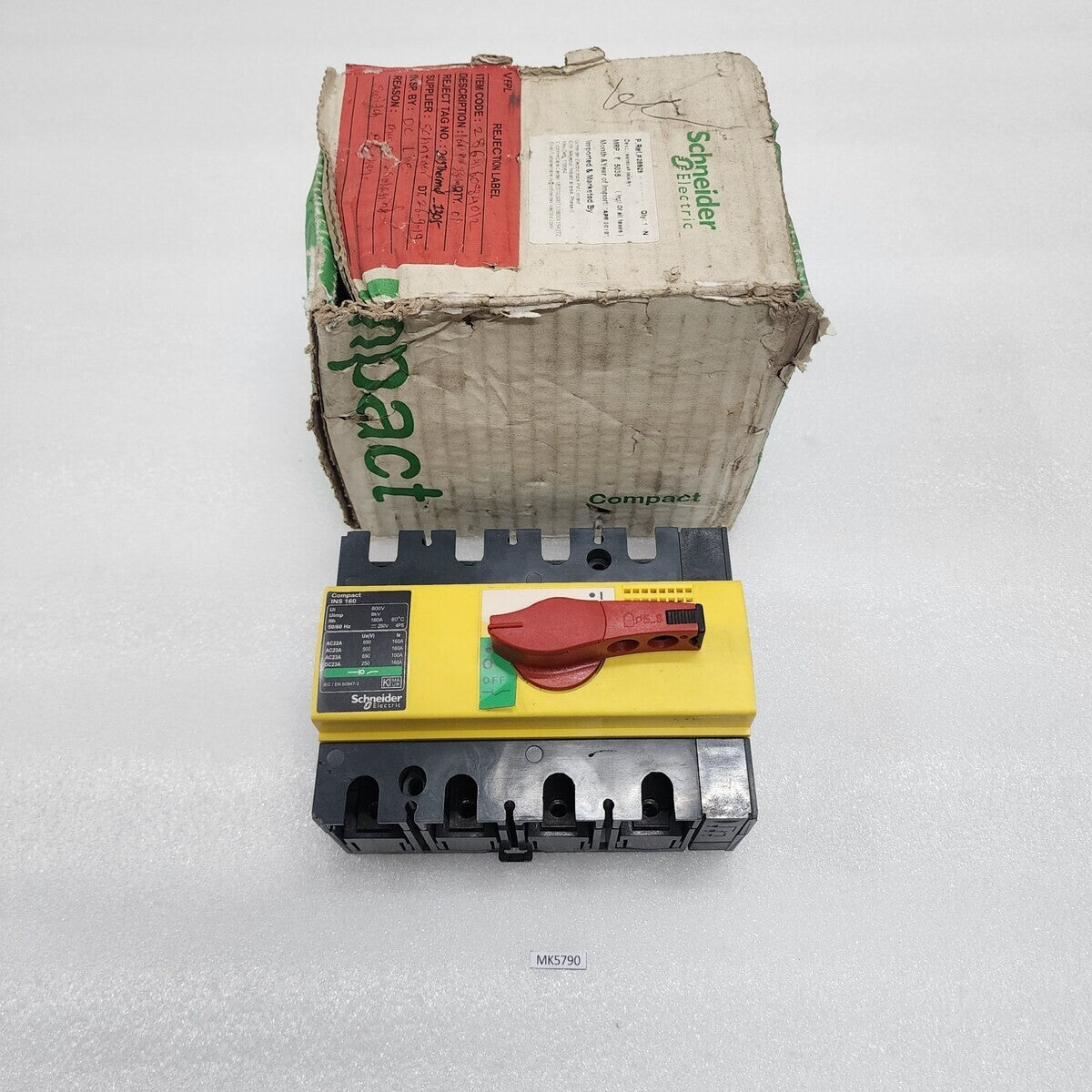 INS 160 4-POLE SWITCH DISCONNECTOR 28929