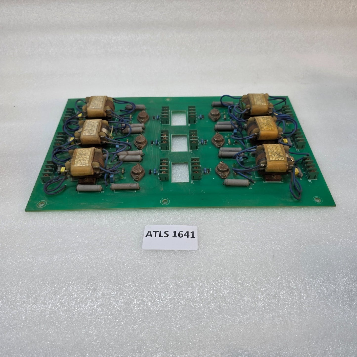 INDUSTRIAL POWER CONTROL PCB ASSEMBLY 305MX WITH COIL MODULES – MADE BY GDD