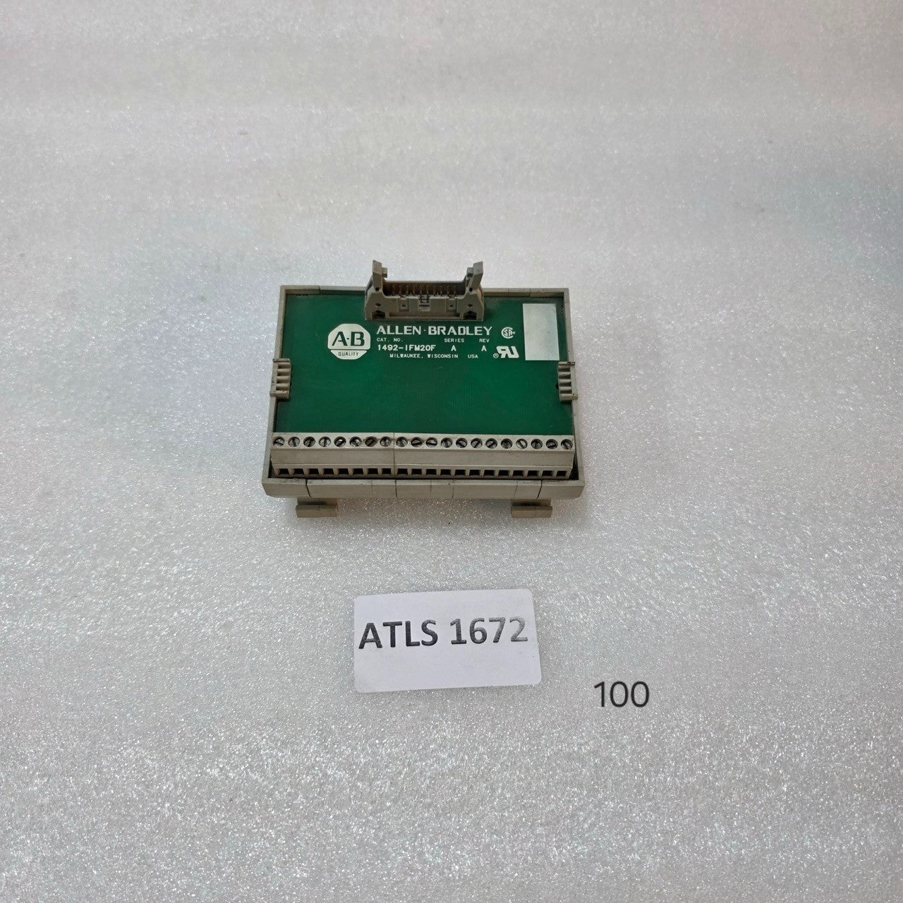 5UNIT X ALLEN-BRADLEY 1492-IFM20F SERIES A WIRING INTERFACE MODULE LOT OF 5 PC