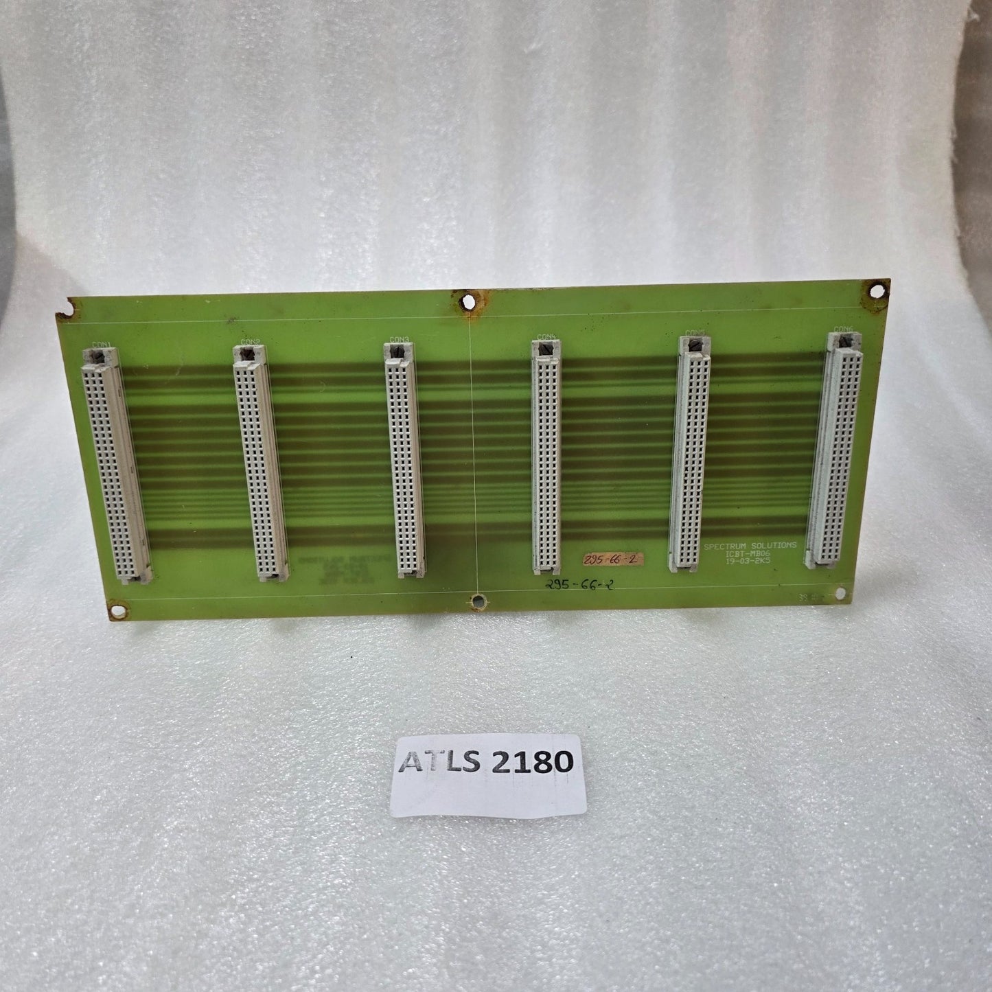 SPECTRUM SOLUTIONS ICBT-MB06 PCB BOARD | INDUSTRIAL CONTROL MODULE | REV 19-03-2