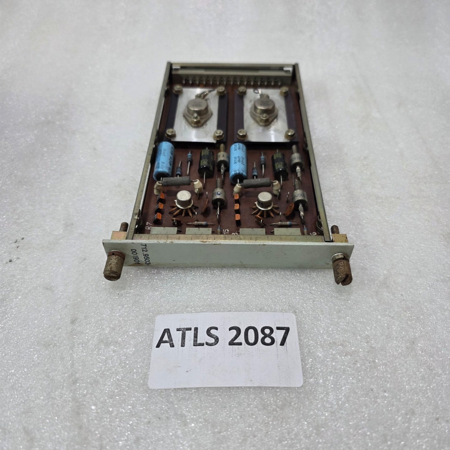 INDUSTRIAL PCB MODULE 712.9503 / 001901 DUAL CHANNEL AMPLIFIER BOARD