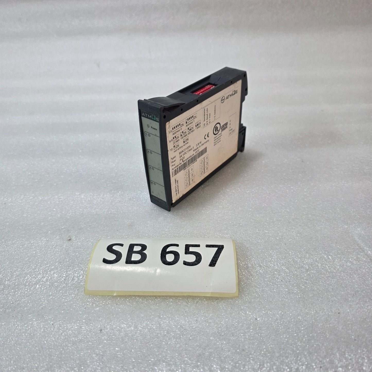 ATMOS BSRC210DS OPEN ENERGY MANAGEMENT MODULE 24VDC CLASS II 2.8W INDUSTRIAL CON