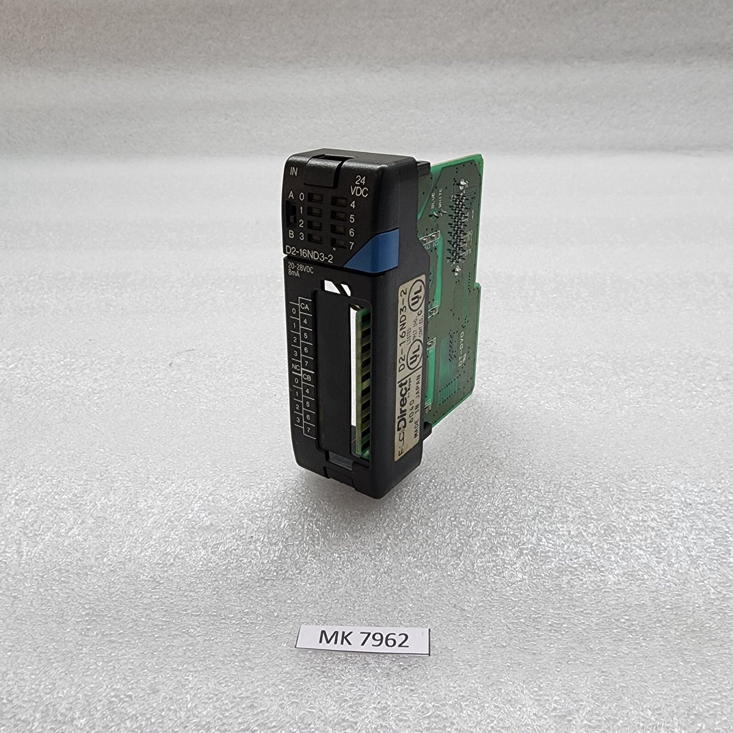 PLC DIRECT D2-16ND3-2 DISCRETE INPUT MODULE