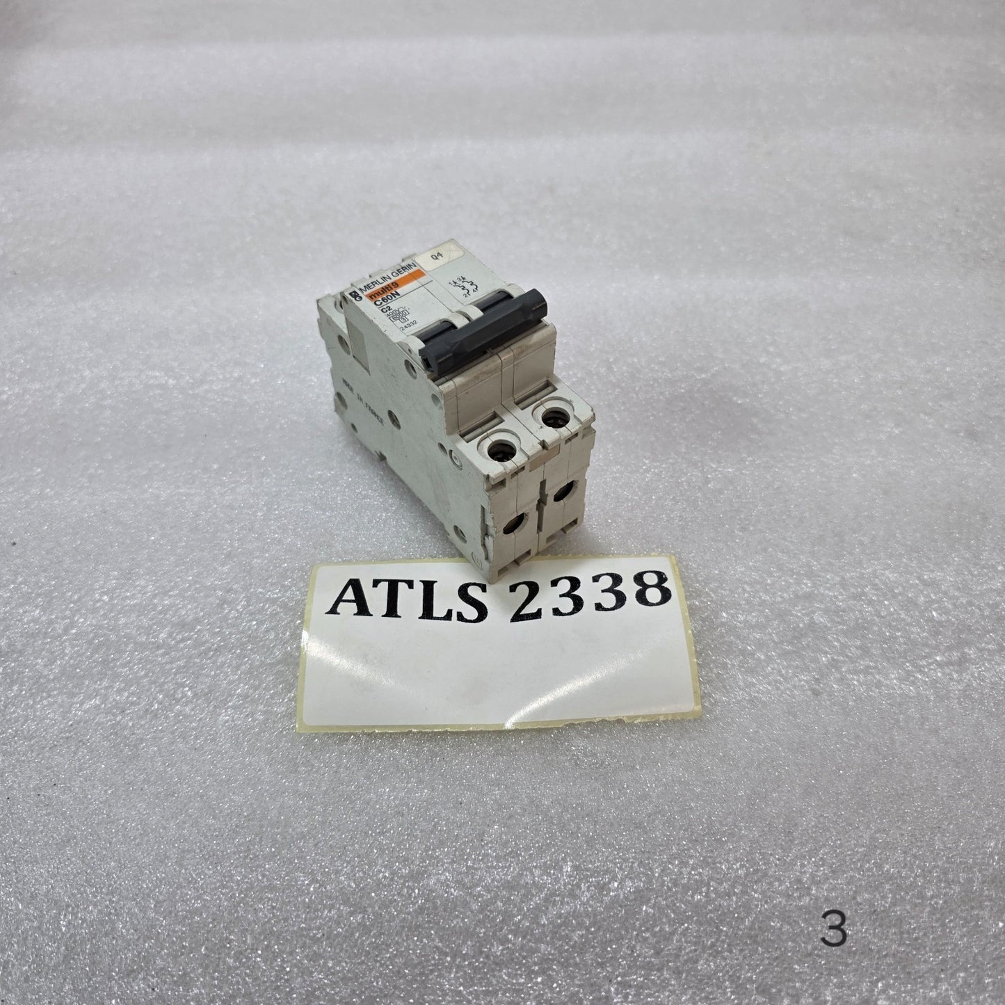 MERLIN GERIN MULTI9 C60N C2 2 POLE MCB CIRCUIT BREAKER 400V 6KA
