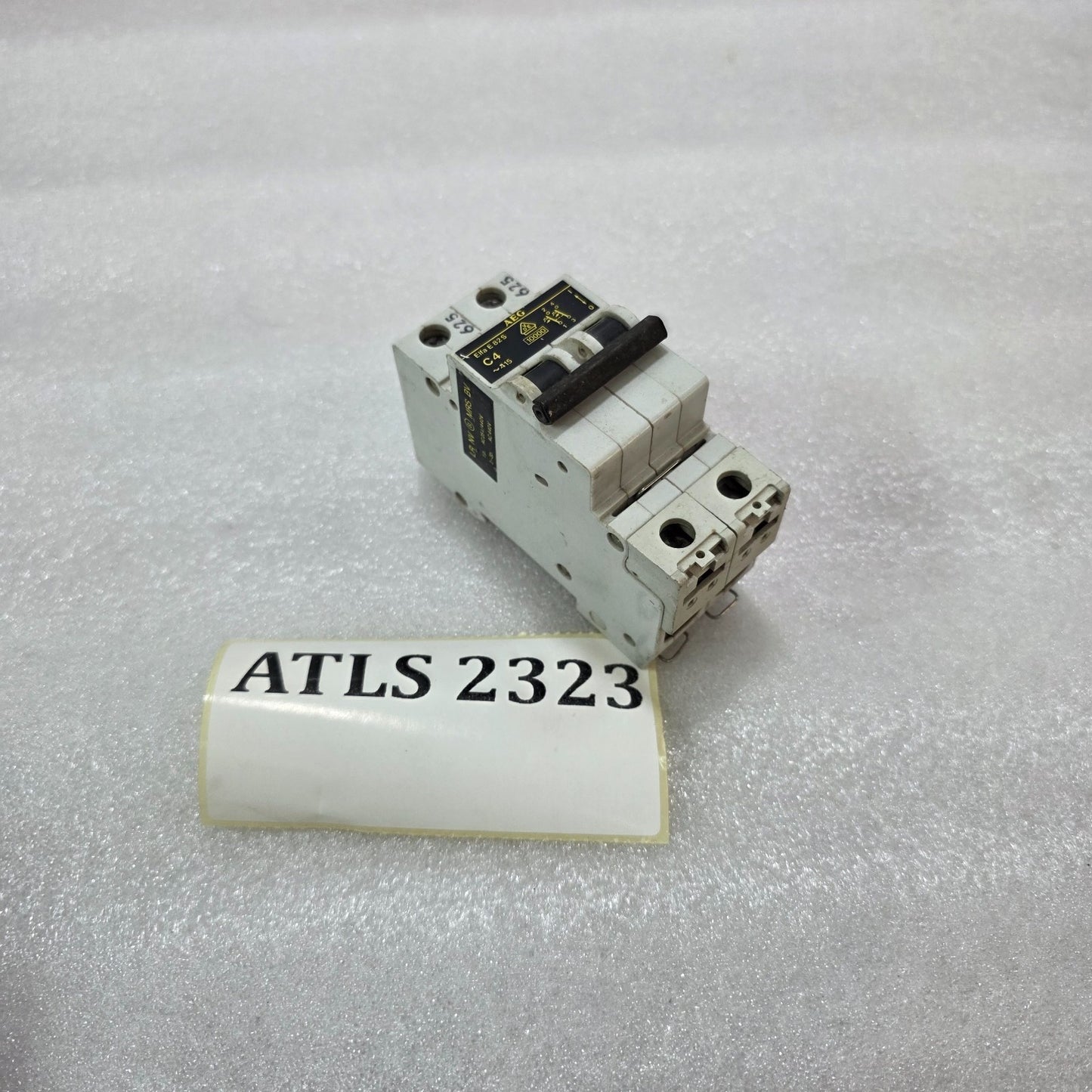 AEG ELFA E82S C4 DOUBLE POLE MCB CIRCUIT BREAKER 4A 415V 10KA