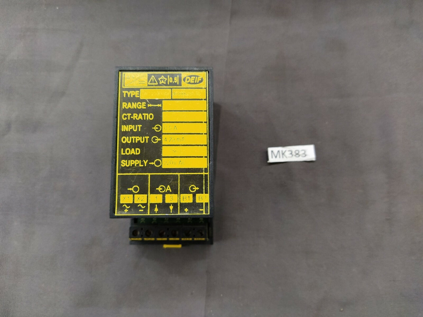 DEIF TAC-210DG/3 Transducer 400006016.10 TAC210DG3 220V
