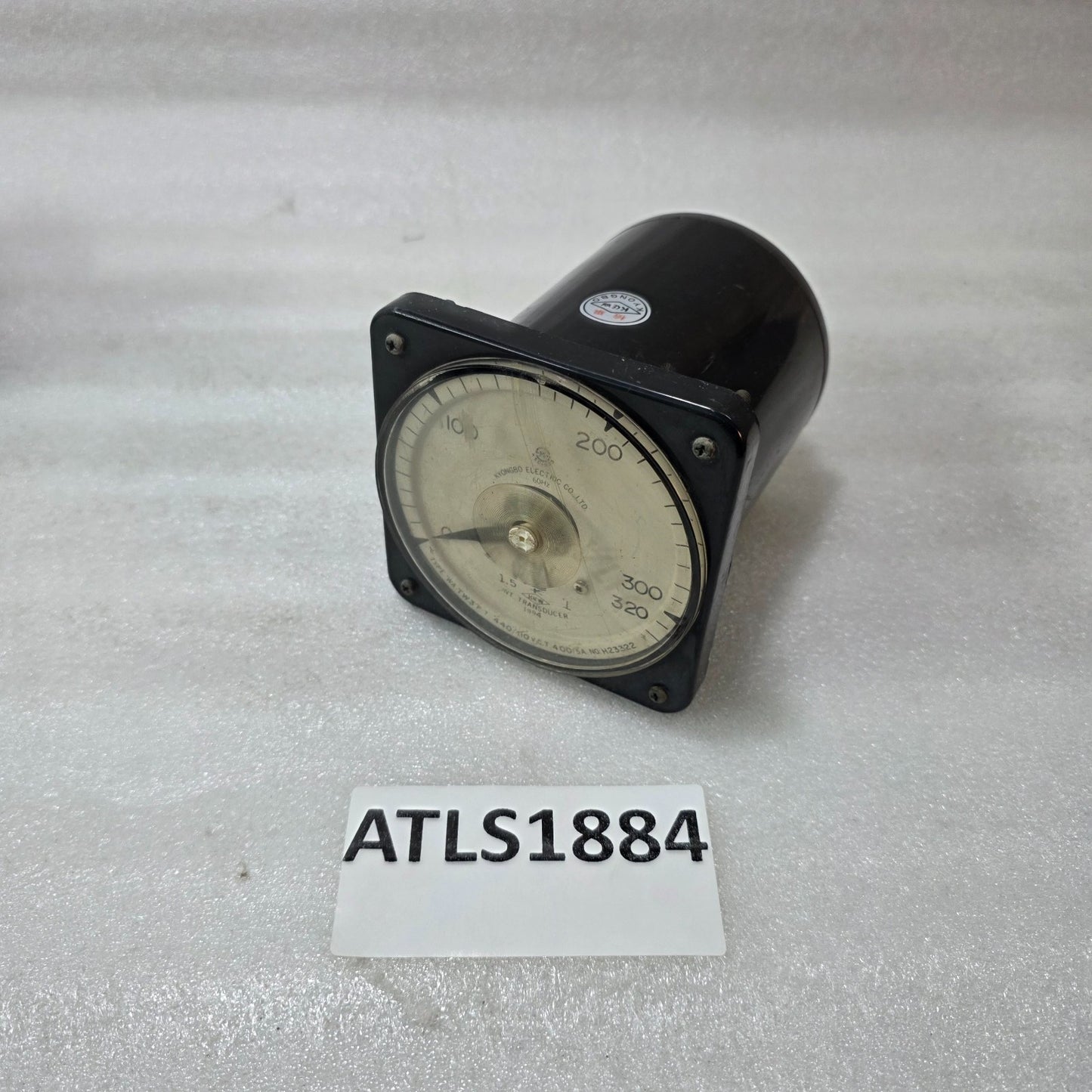 KYONGBO ELECTRIC WA TW3 ANALOG WATTMETER 0–320KW PT 440/110V CT 400/5A 60HZ