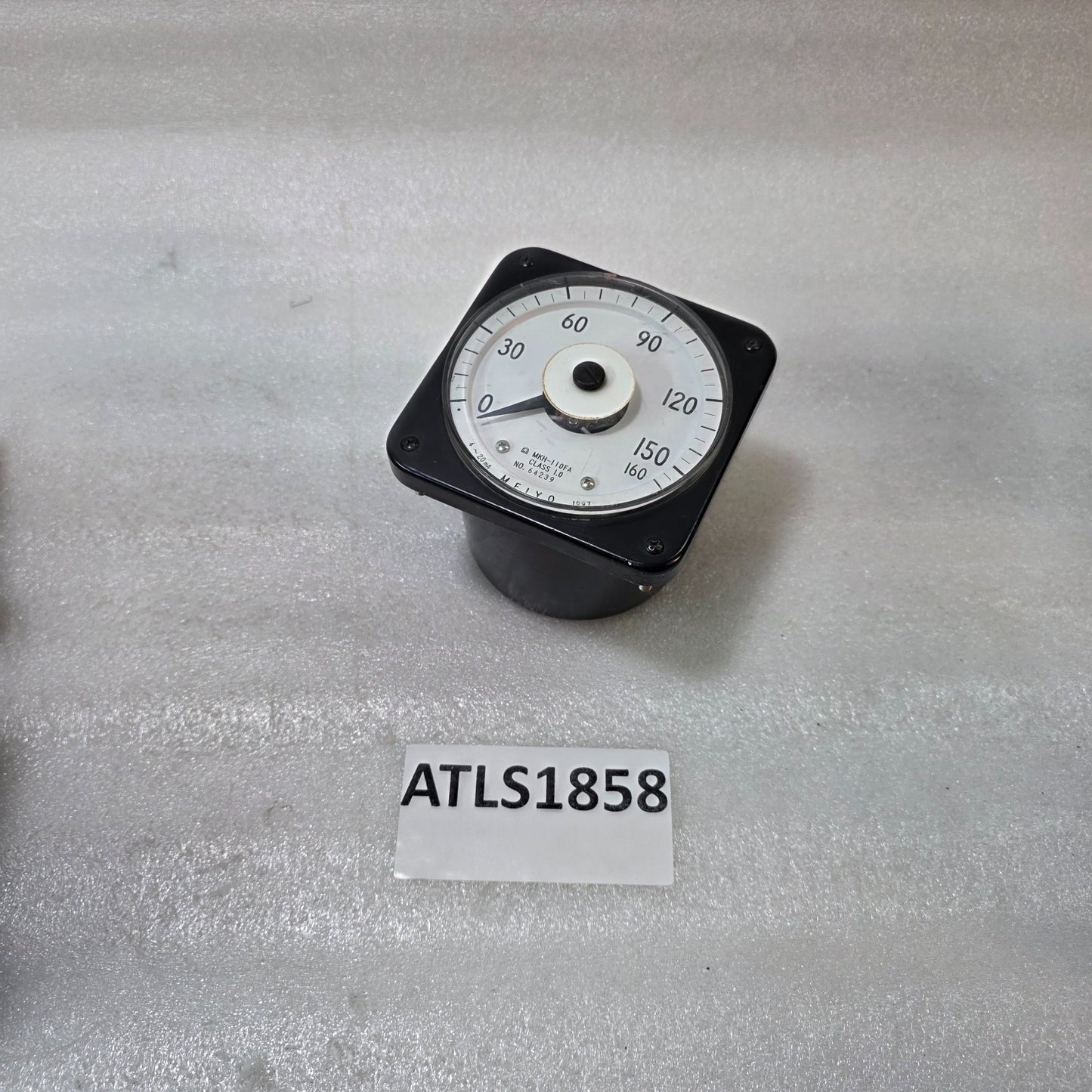 MEIYO MKH-110FA ANALOG TEMPERATURE PANEL METER 0–160°C 4–20MA INDUSTRIAL GAUGE