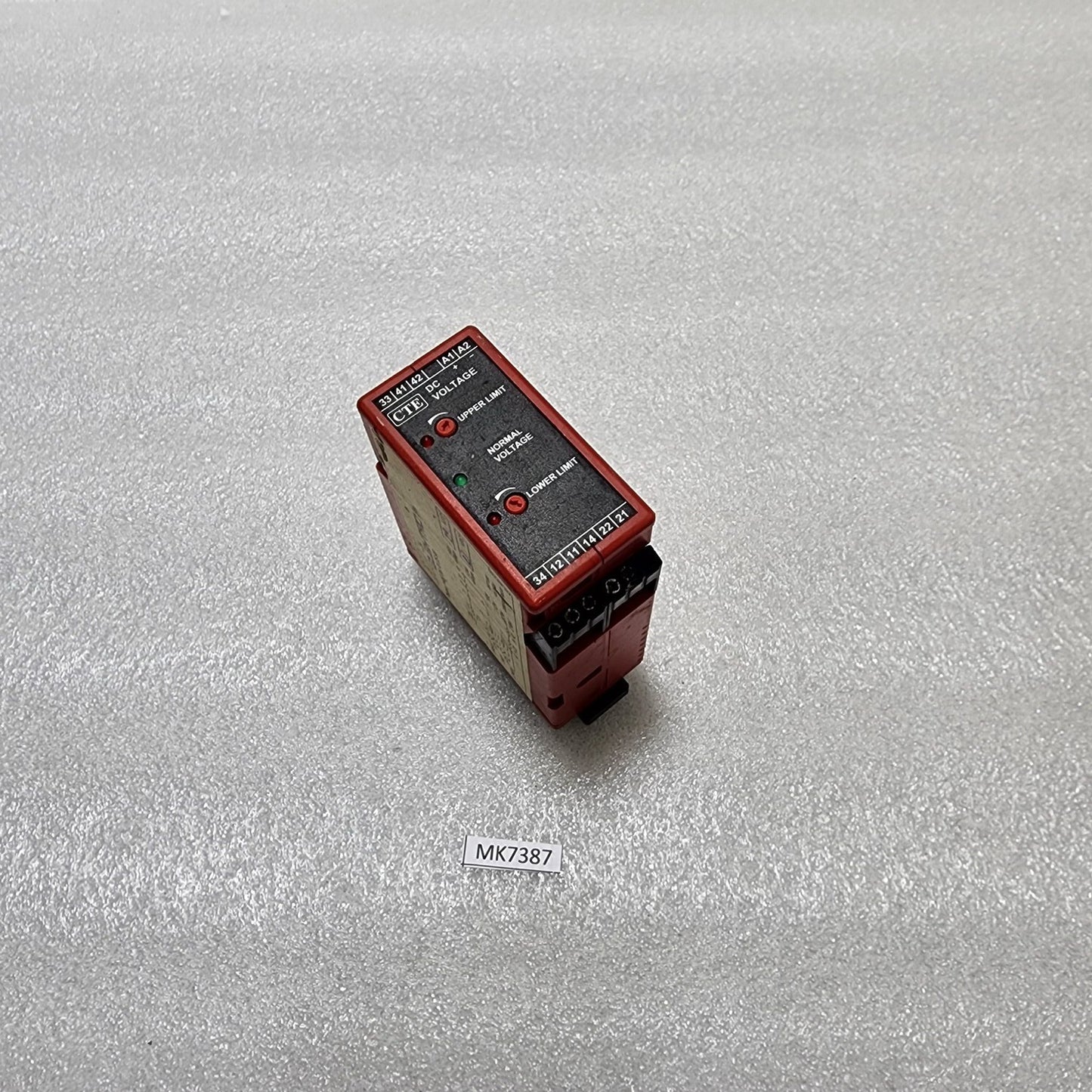 FN ELEKTRO CTE BVCE D024 AA3E T010 VOLTAGE MONITORING RELAY 24V