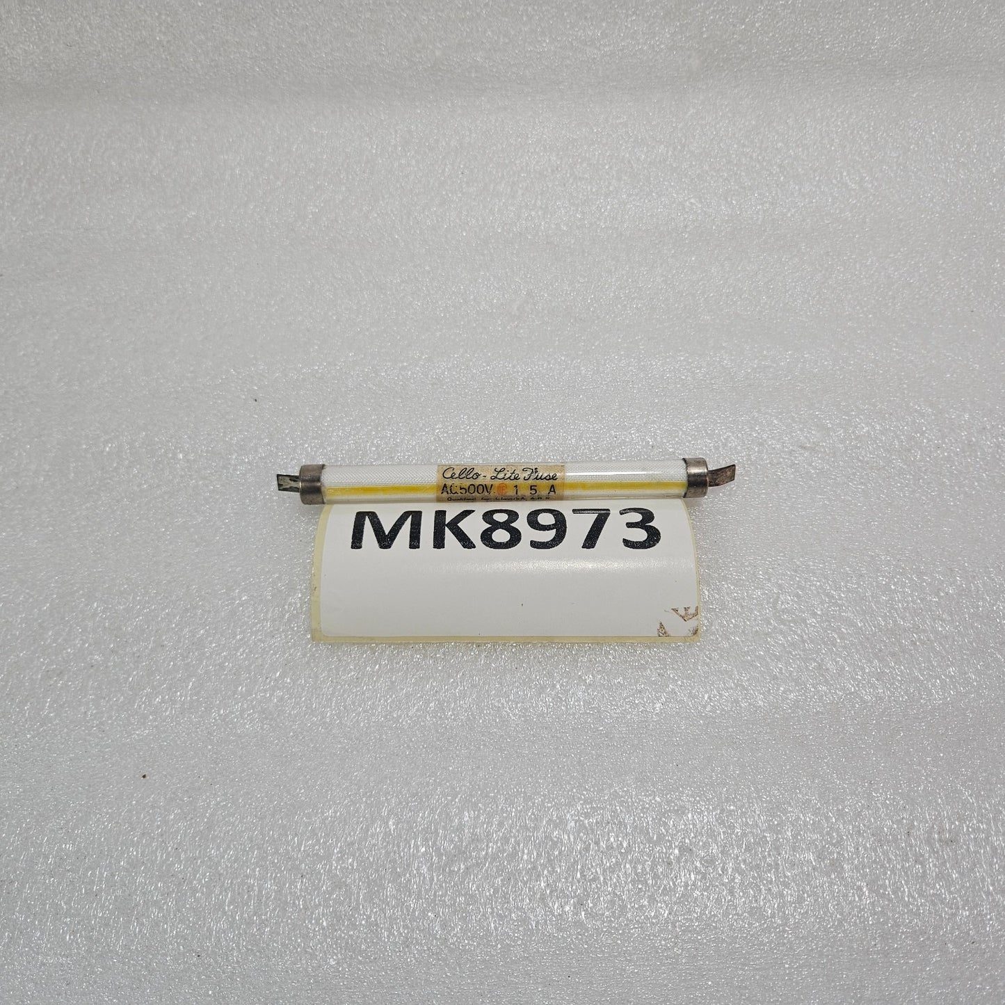 CELLO-LITE AC 500V 15A INDUSTRIAL CARTRIDGE FUSE – HIGH VOLTAGE GLASS/CERAMIC FU