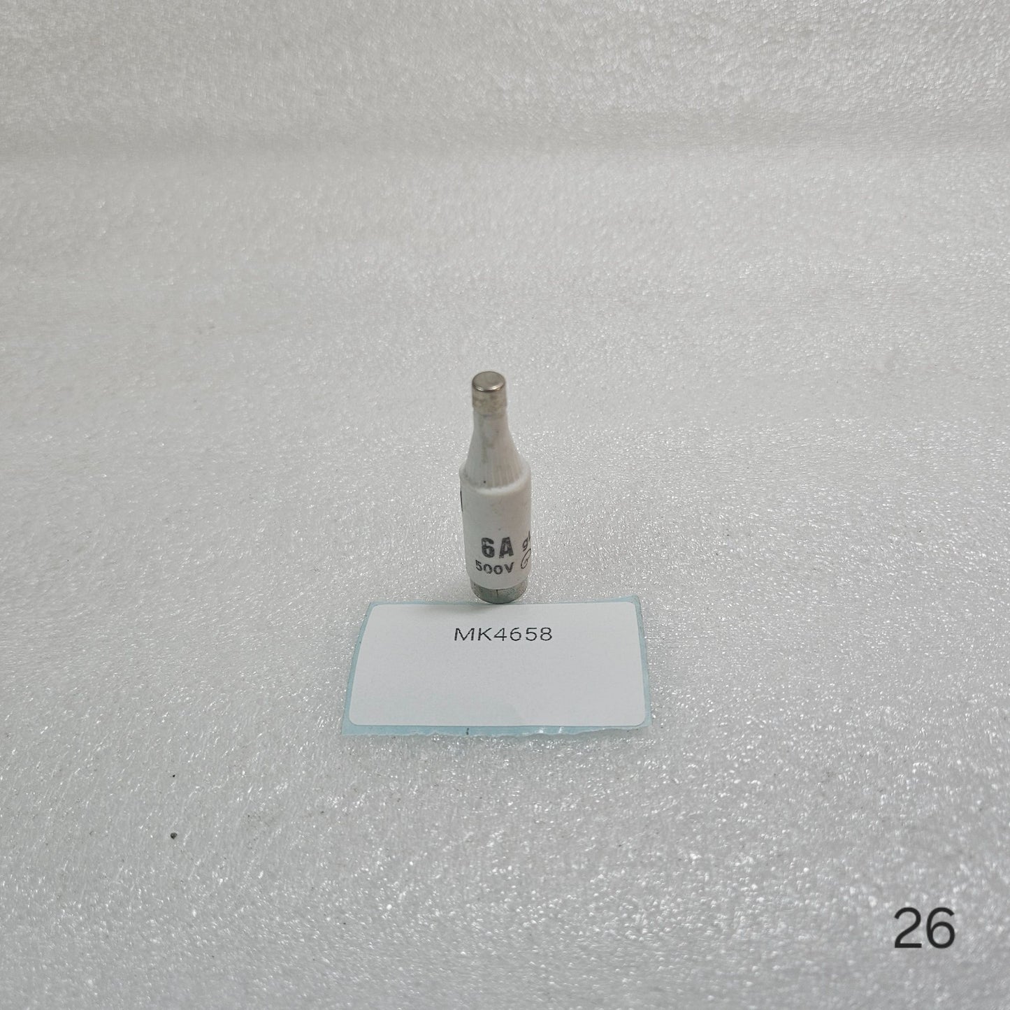ETI 6A 500V CERAMIC BOTTLE FUSE LINK 6 AMP INDUSTRIAL CARTRIDGE FUSE