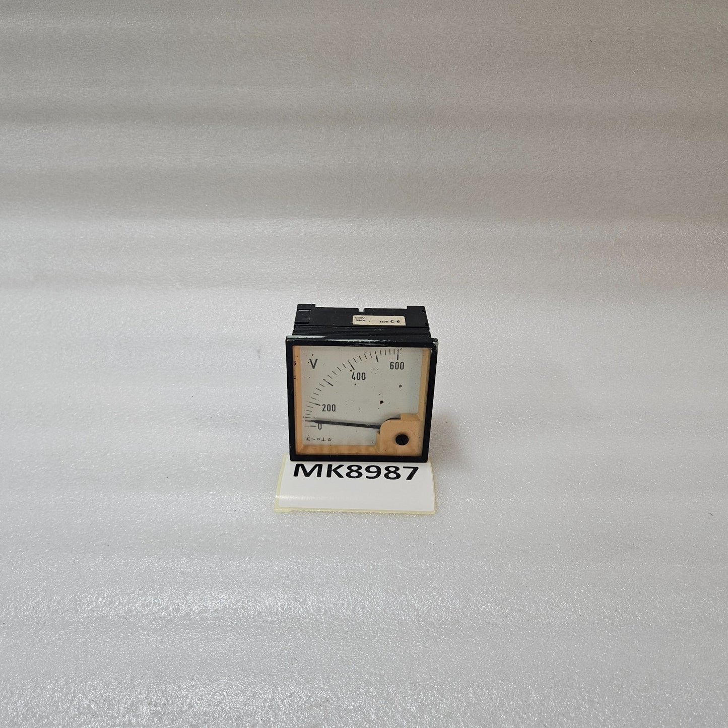 ELTROMA-TECHNIK ANALOG PANEL VOLTMETER 0–600V AC INDUSTRIAL PANEL MOUNT VOLTAGE