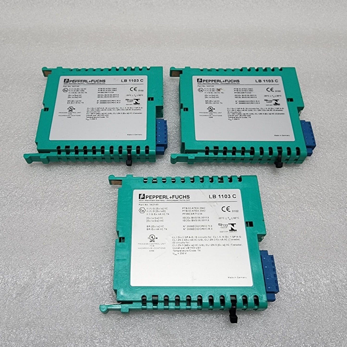 PEPPERL + FUCHS LB1103C FREQUENCY INPUT 400Hz COUNTER 542140