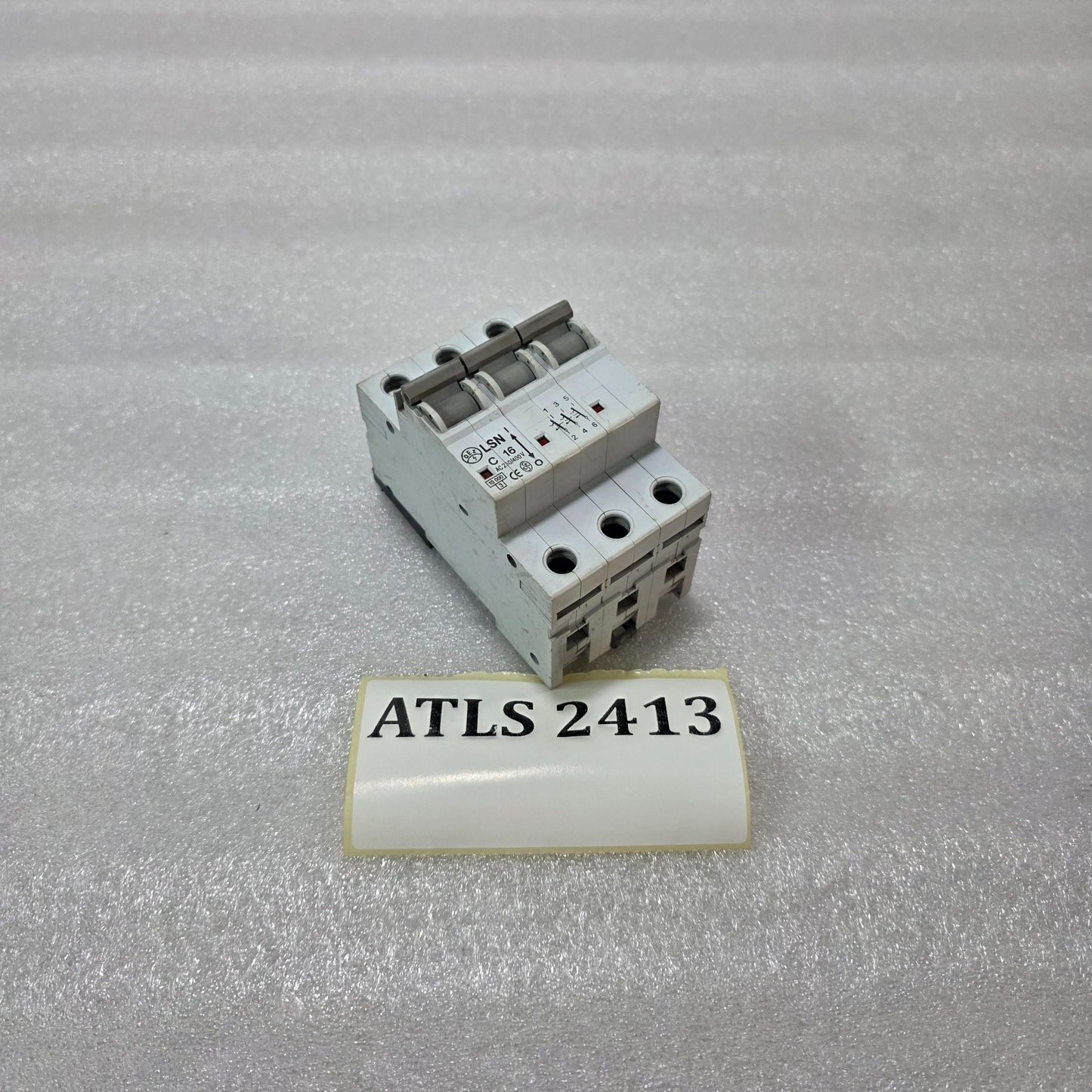 LSN C16 3 POLE MINIATURE CIRCUIT BREAKER MCB 16A AC230/400V 10KA