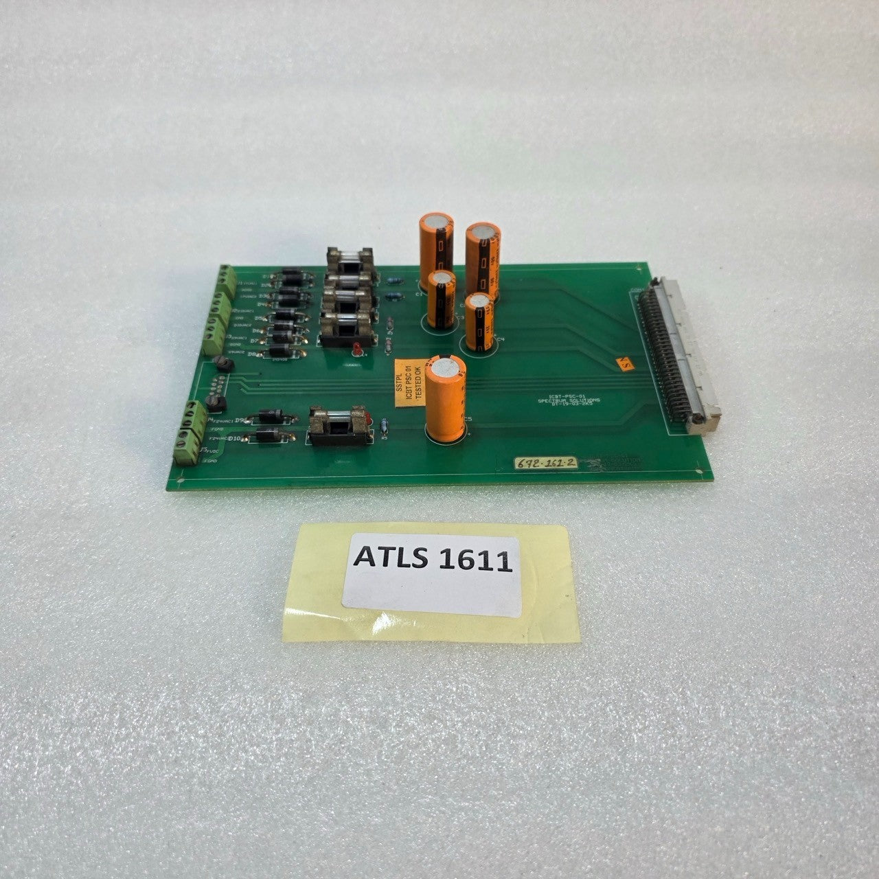 SPECTRUM SOLUTIONS ICBT-PSC-01 INDUSTRIAL PCB ASSEMBLY