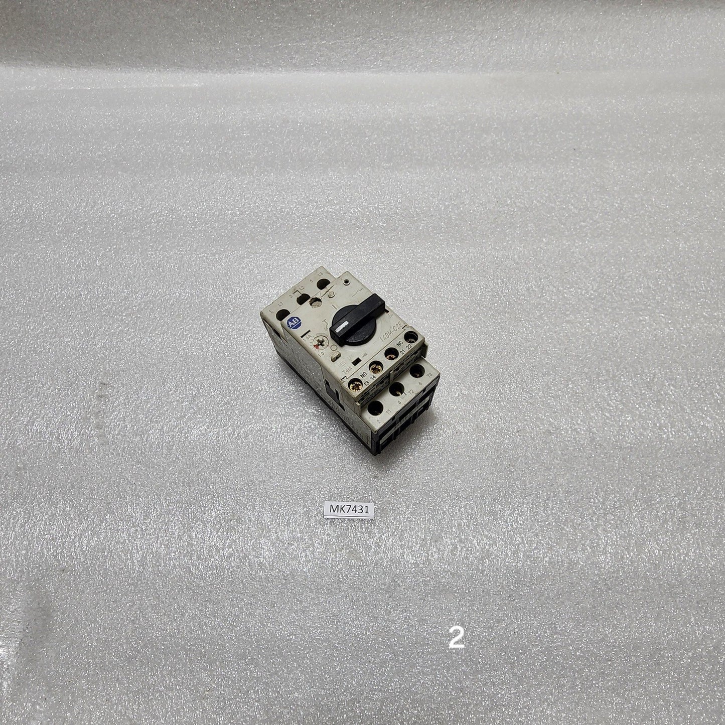 ALLEN BRADLEY CAT 140M-C2E-B16 SER B MOTOR CIRCUIT BREAKER