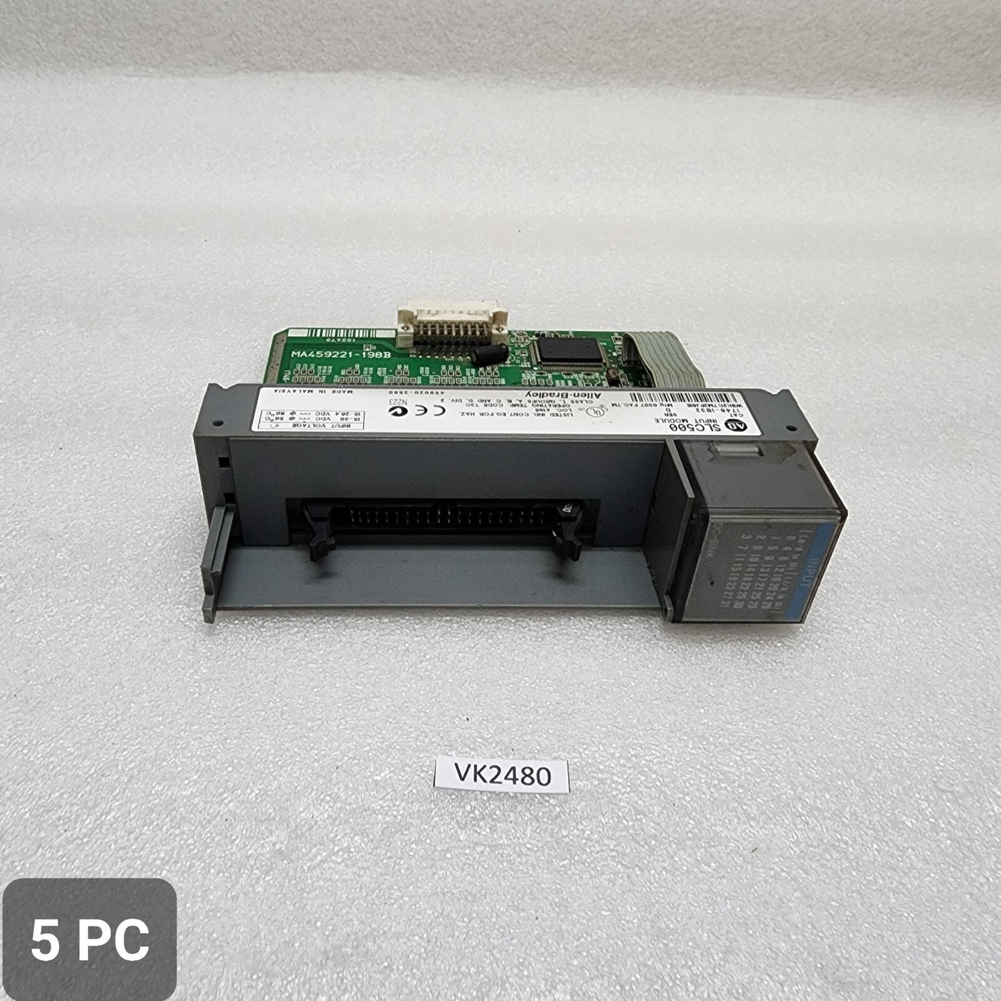 ALLEN BRADLEY CAT 1746-IB32 SLC 500 INPUT MODULE