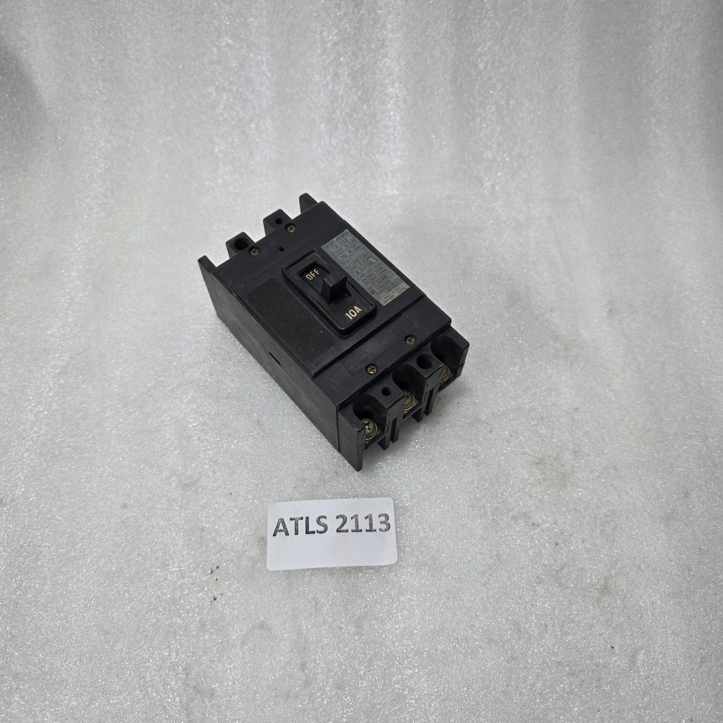 TERASAKI TO-30D 10A 3 POLE MCCB CIRCUIT BREAKER | AC500V / DC250V | 2.5KA