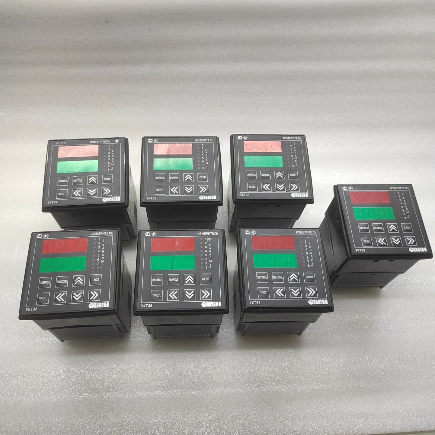 OWEN YKT38 TEMPERATURE CONTROLLER 8-CHANNEL ALARM YKT38-SH4 220V