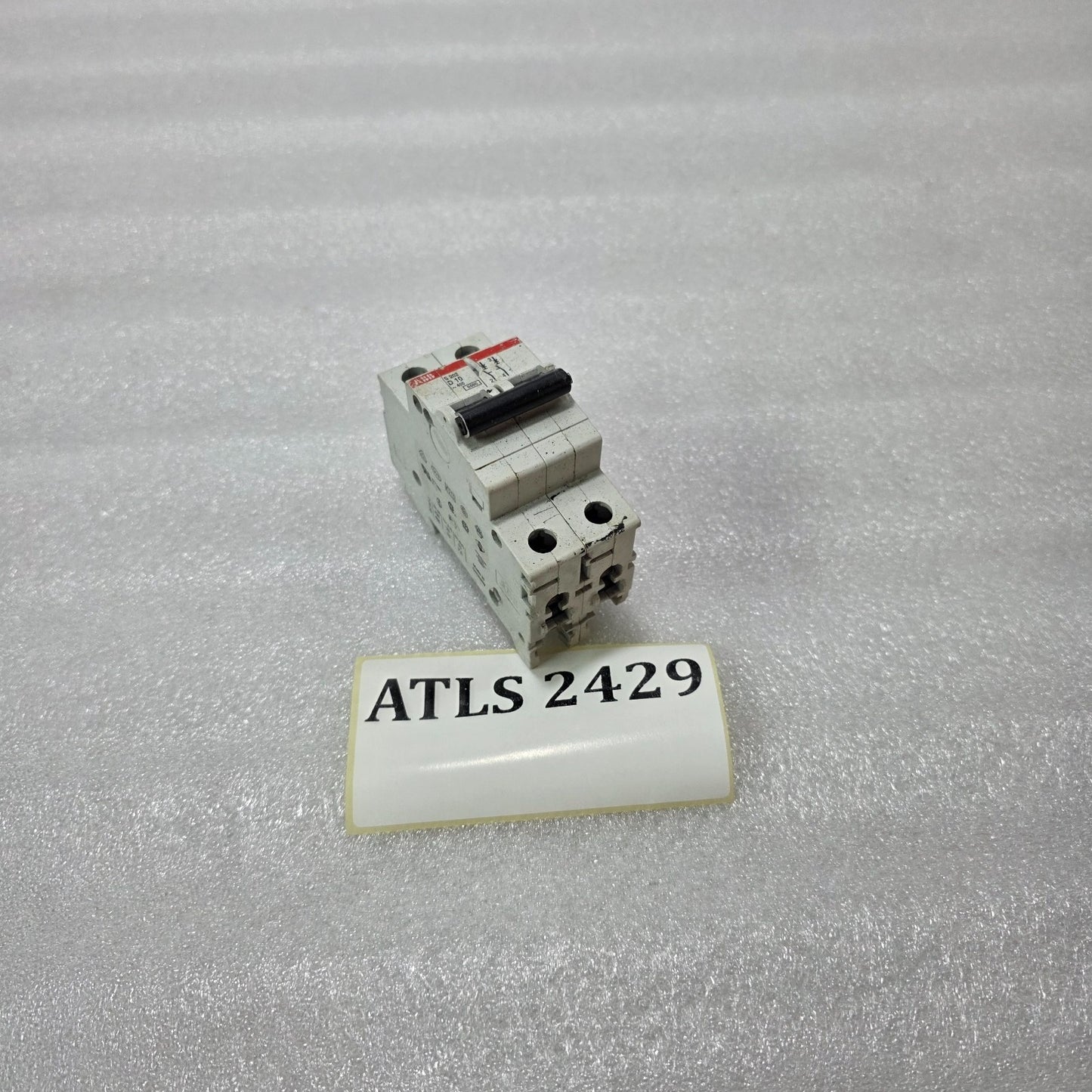 ABB S202 D10 2 POLE 10A MCB CIRCUIT BREAKER 400V 6KA MINOR DAMAGE