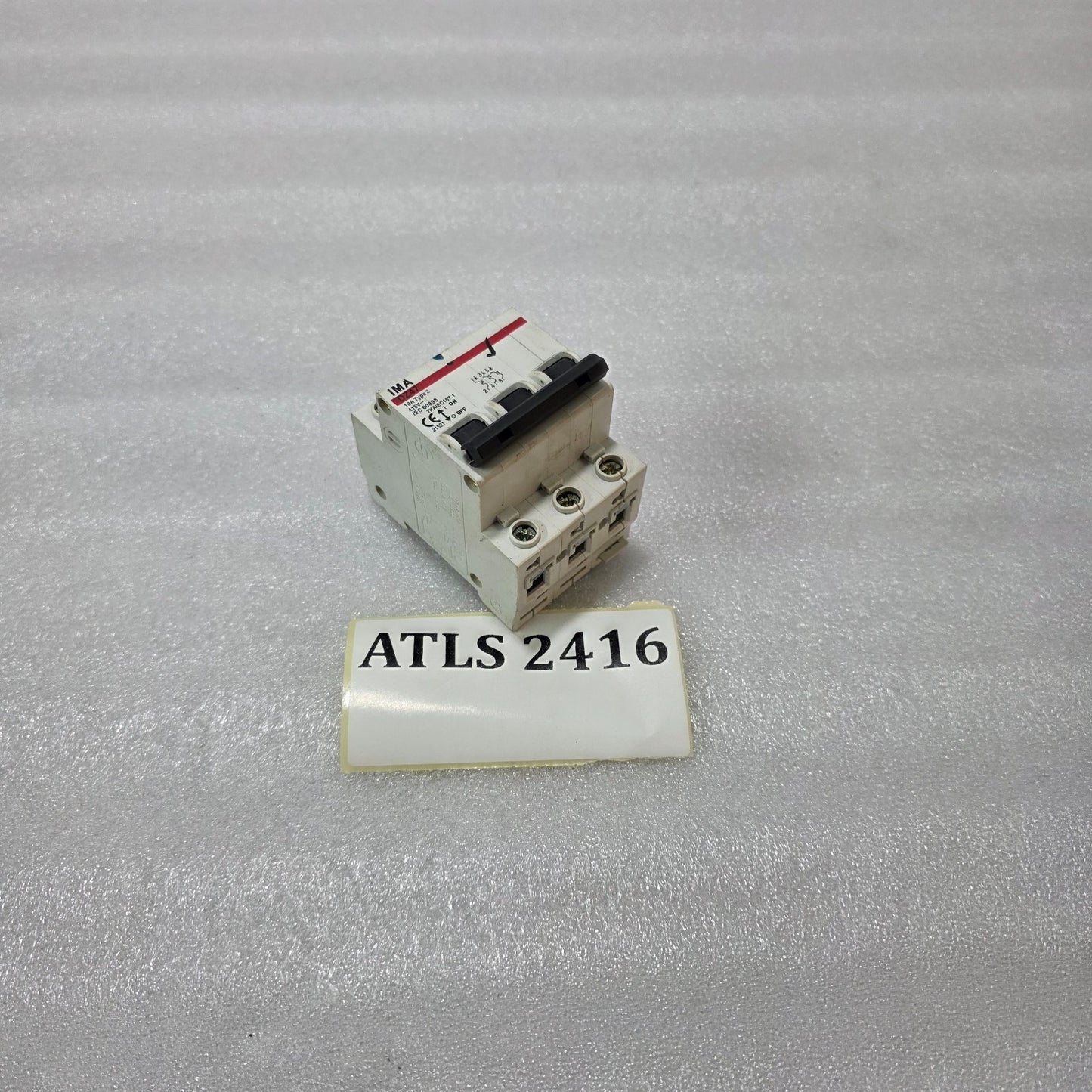 IMA DZ47 16A TYPE 2 3 POLE MINIATURE CIRCUIT BREAKER MCB 415V 7KA