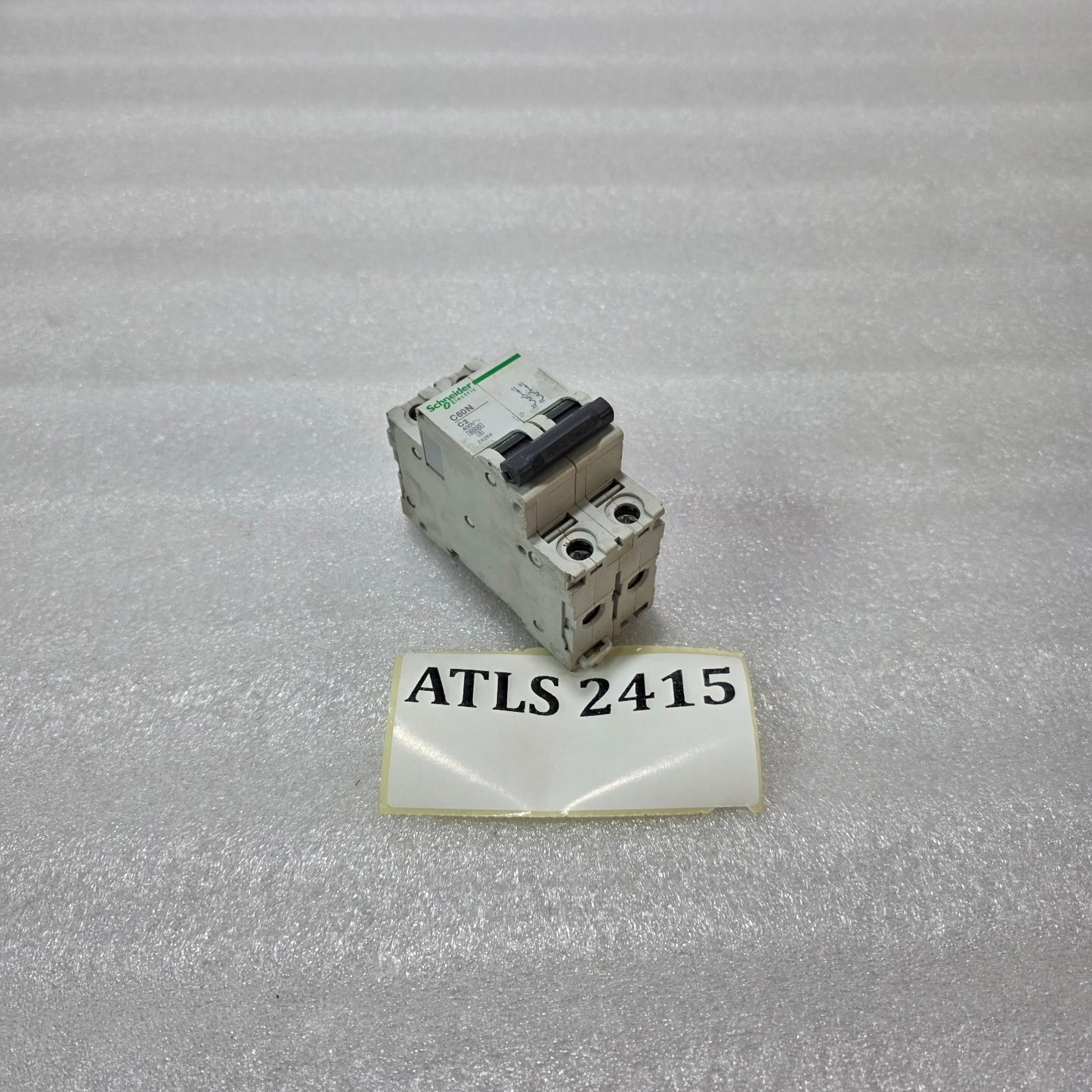 S ELECTRIC C60N C2 2 POLE MINIATURE CIRCUIT BREAKER MCB 2A 400V 6KA