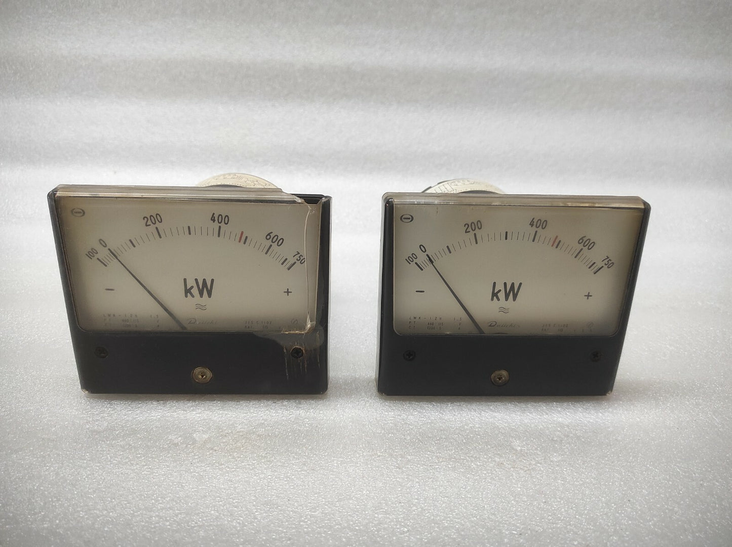 DAIICHI LWK-12N KILOWATT METER PT 460/115V CT 1200/5A