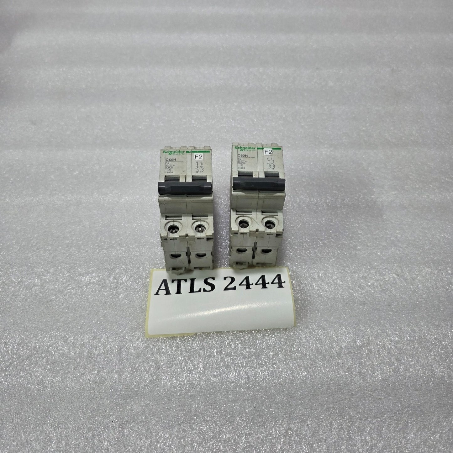 S ELECTRIC C60H C4 2 POLE MINIATURE CIRCUIT BREAKER 4A 400V 10KA