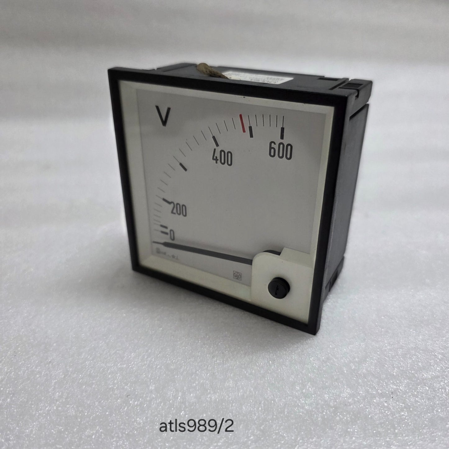 IME RQ96E Analog AC Voltmeter Panel Meter 0 to 600 VAC
